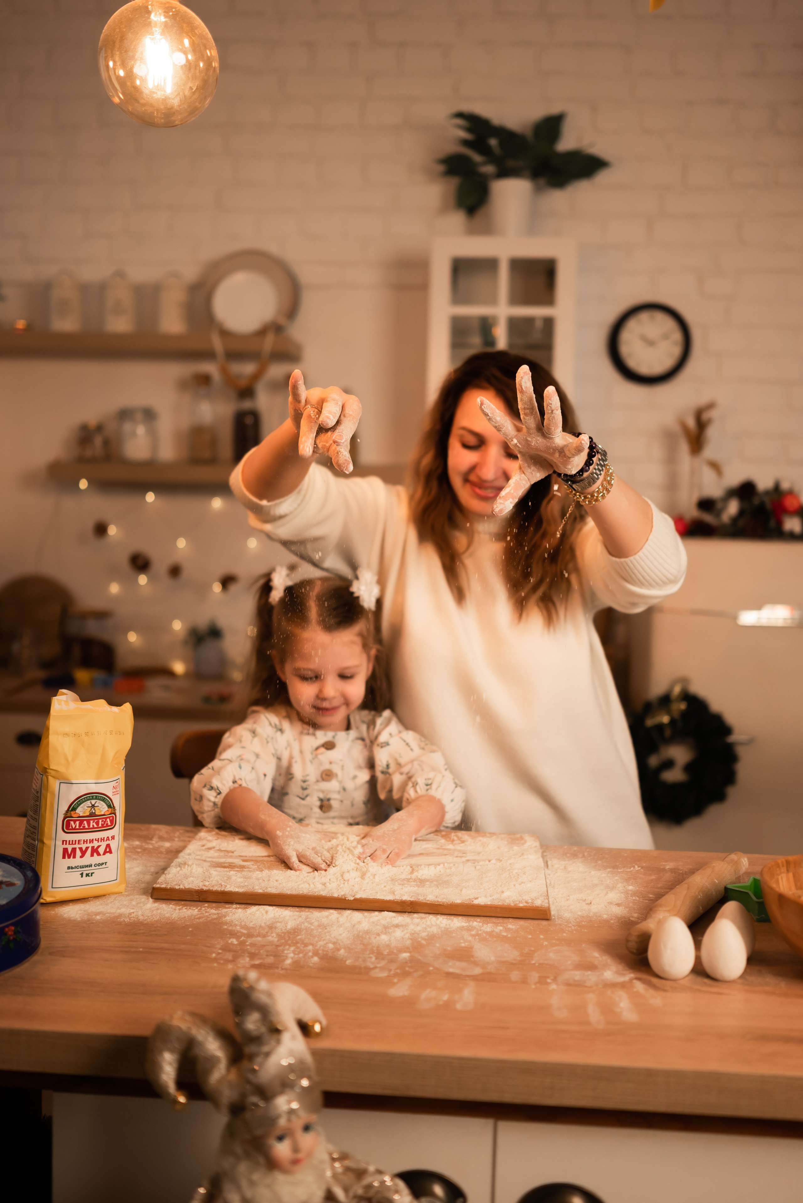 Новогодняя фотосессия в студии Location. Фотограф Ксения Огородова портфолио