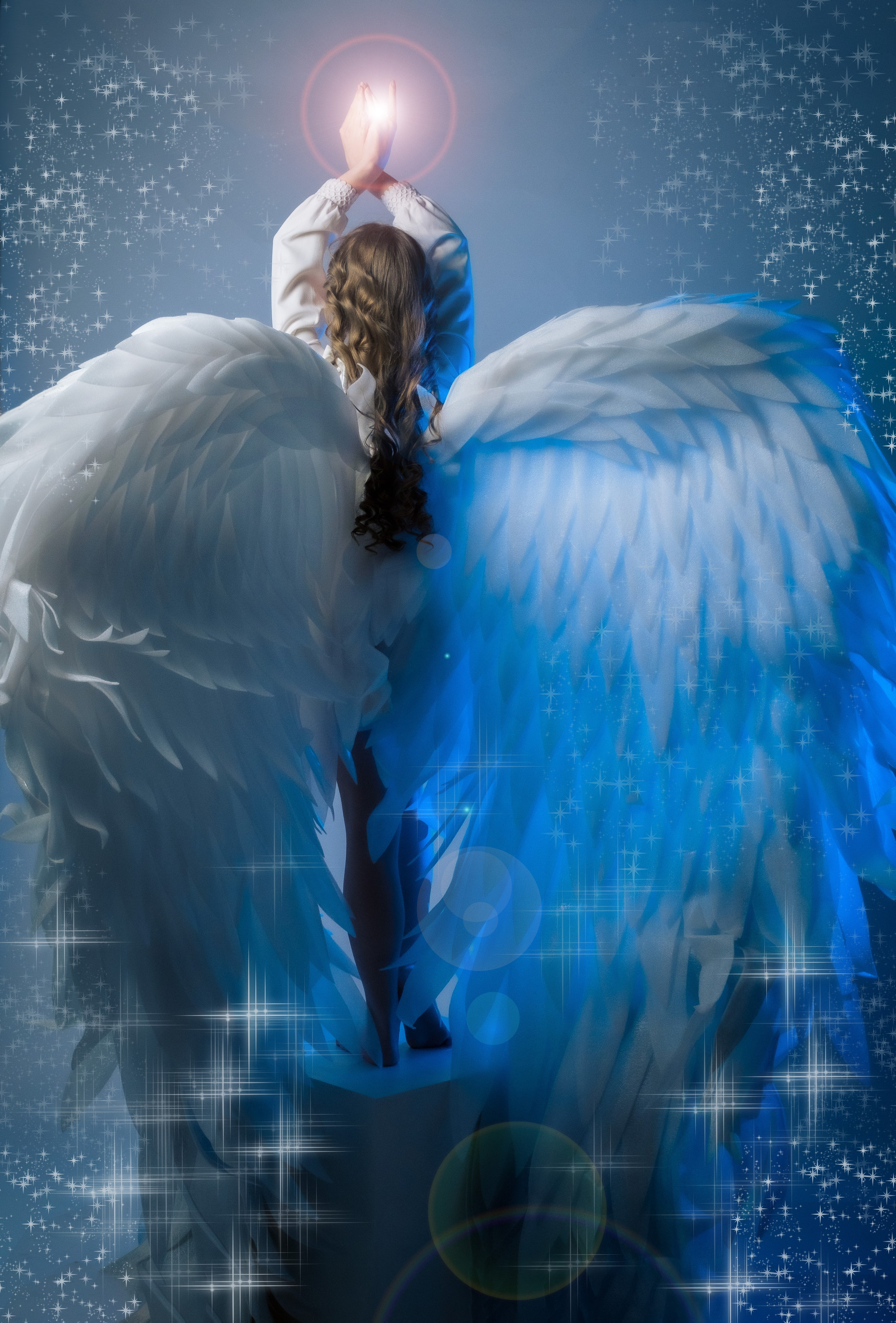 Фотосессия с крыльями