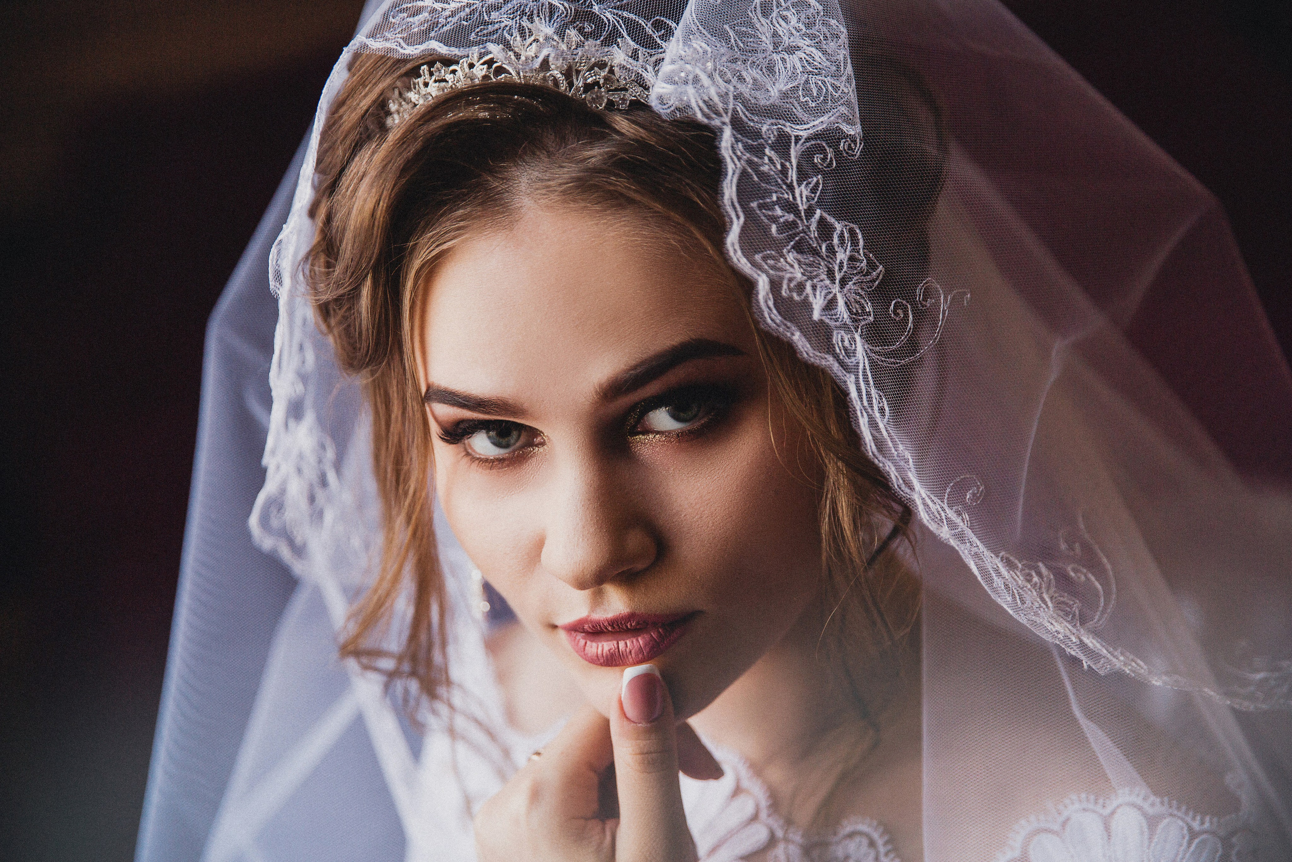 Макияж и прическа для невесты