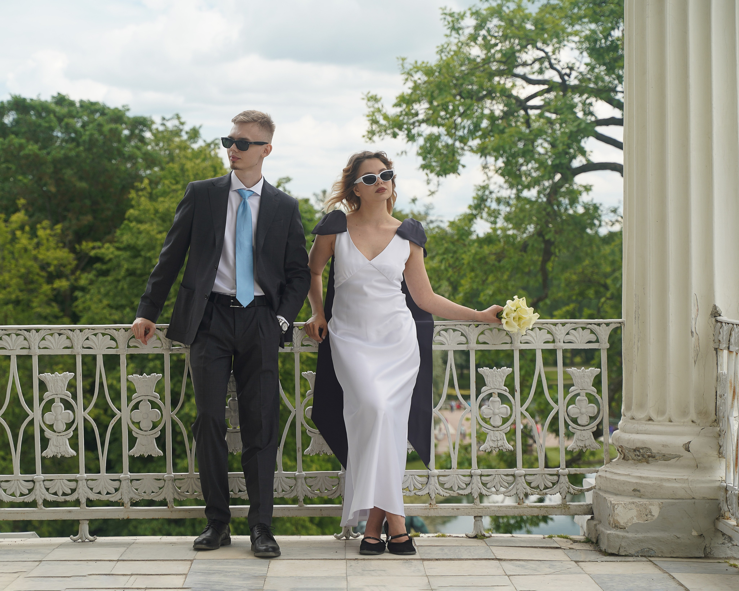 Свадебная прогулка в Пушкине. Фотограф СПб Александр Шведов: Свадьбы, фотопрогулки, портфолио, фотопроекты