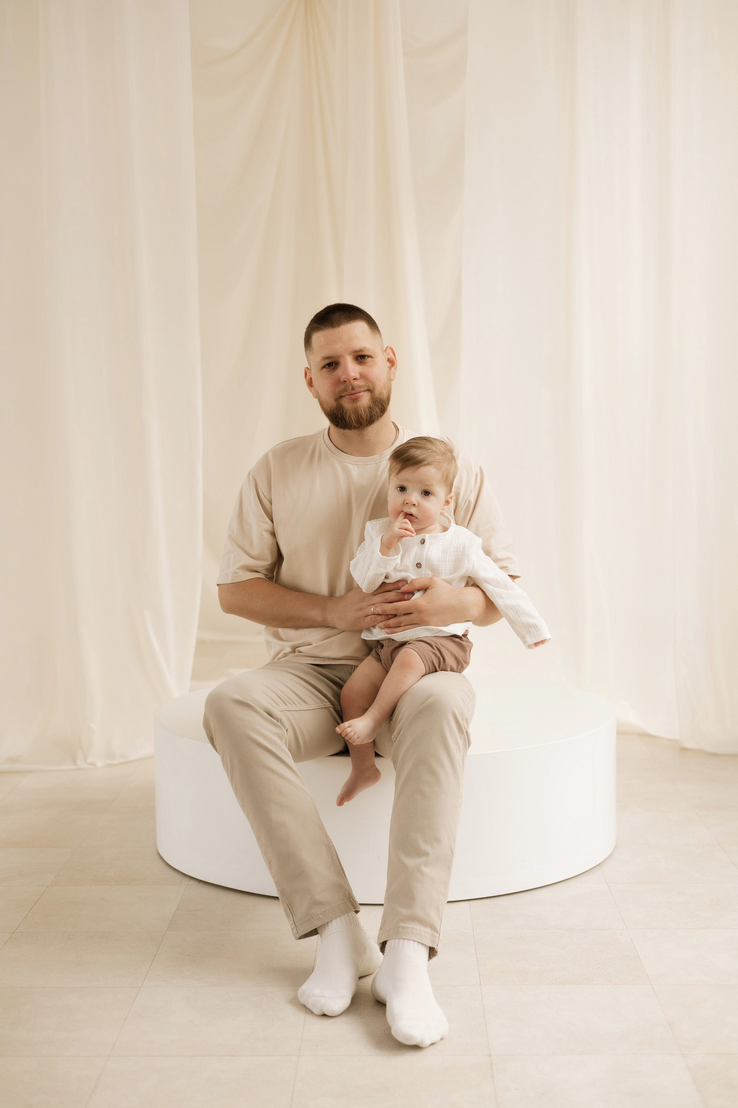 Арсений с мамой и папой. Фотограф в Кемерово Миллер Анна