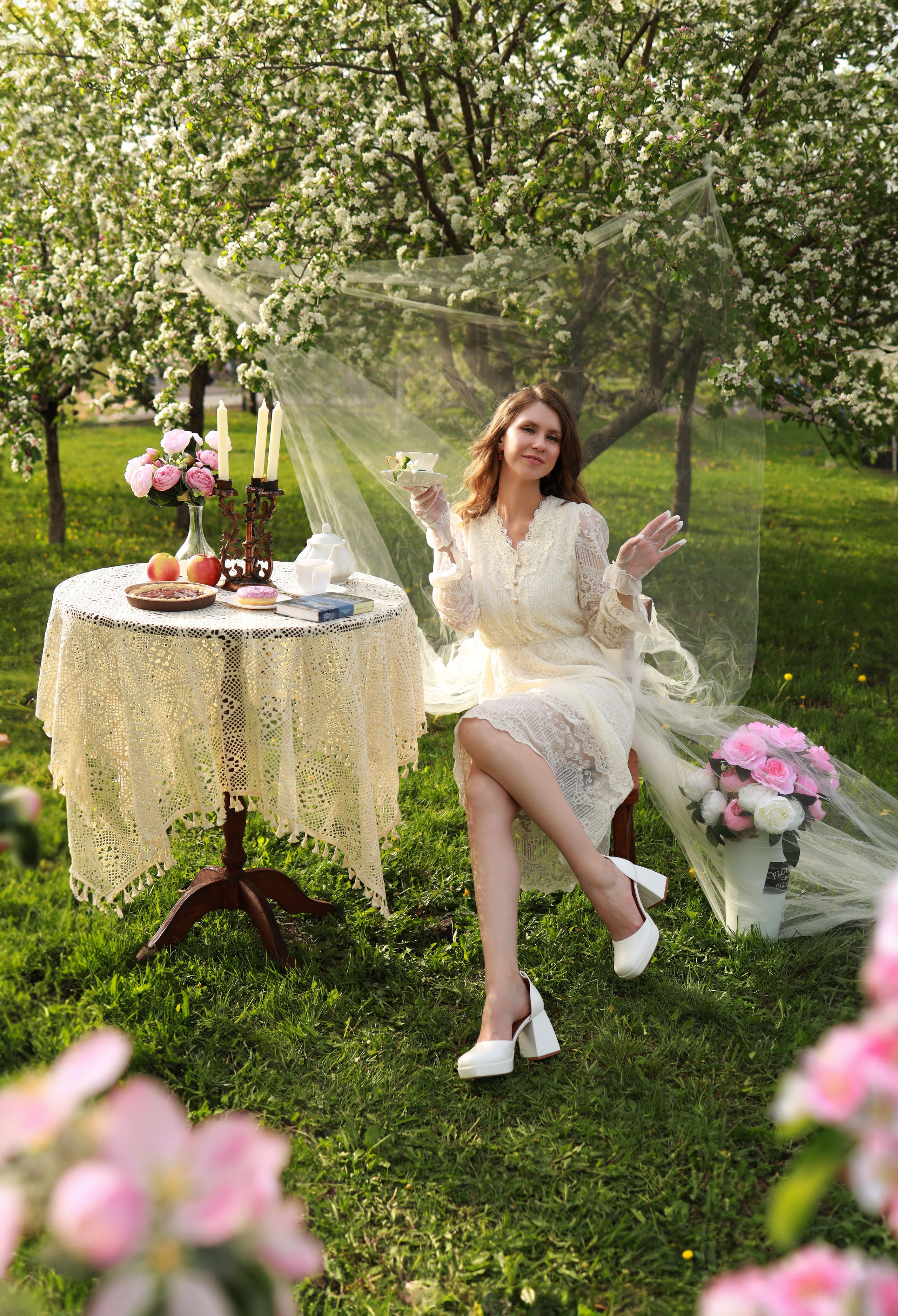 Утро в цветущем саду!. Иванова Ирина Свадебный и семейный фотограф г. Уфа