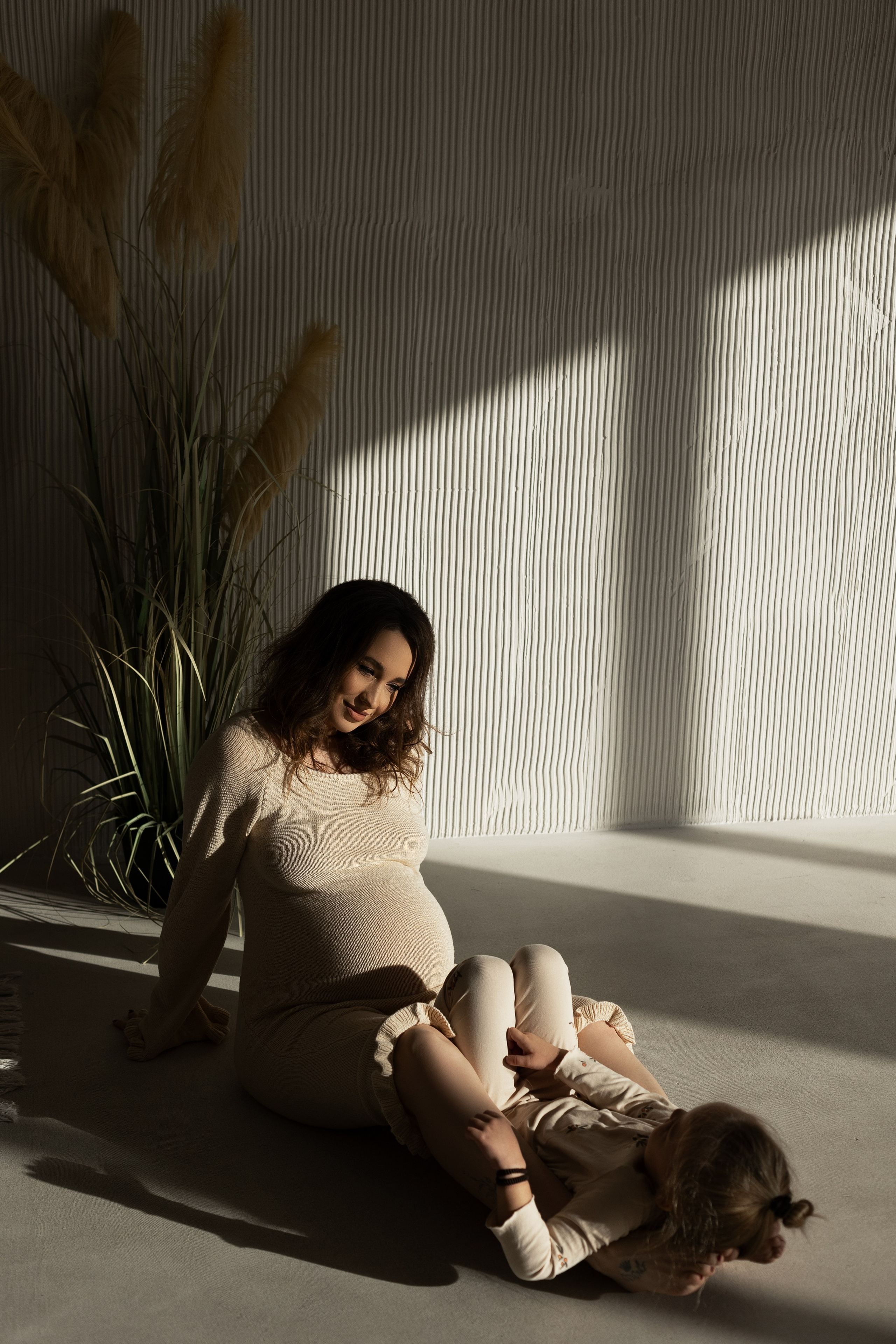 Анастасия, Максим и Мия. Фотограф Алина Кучумова