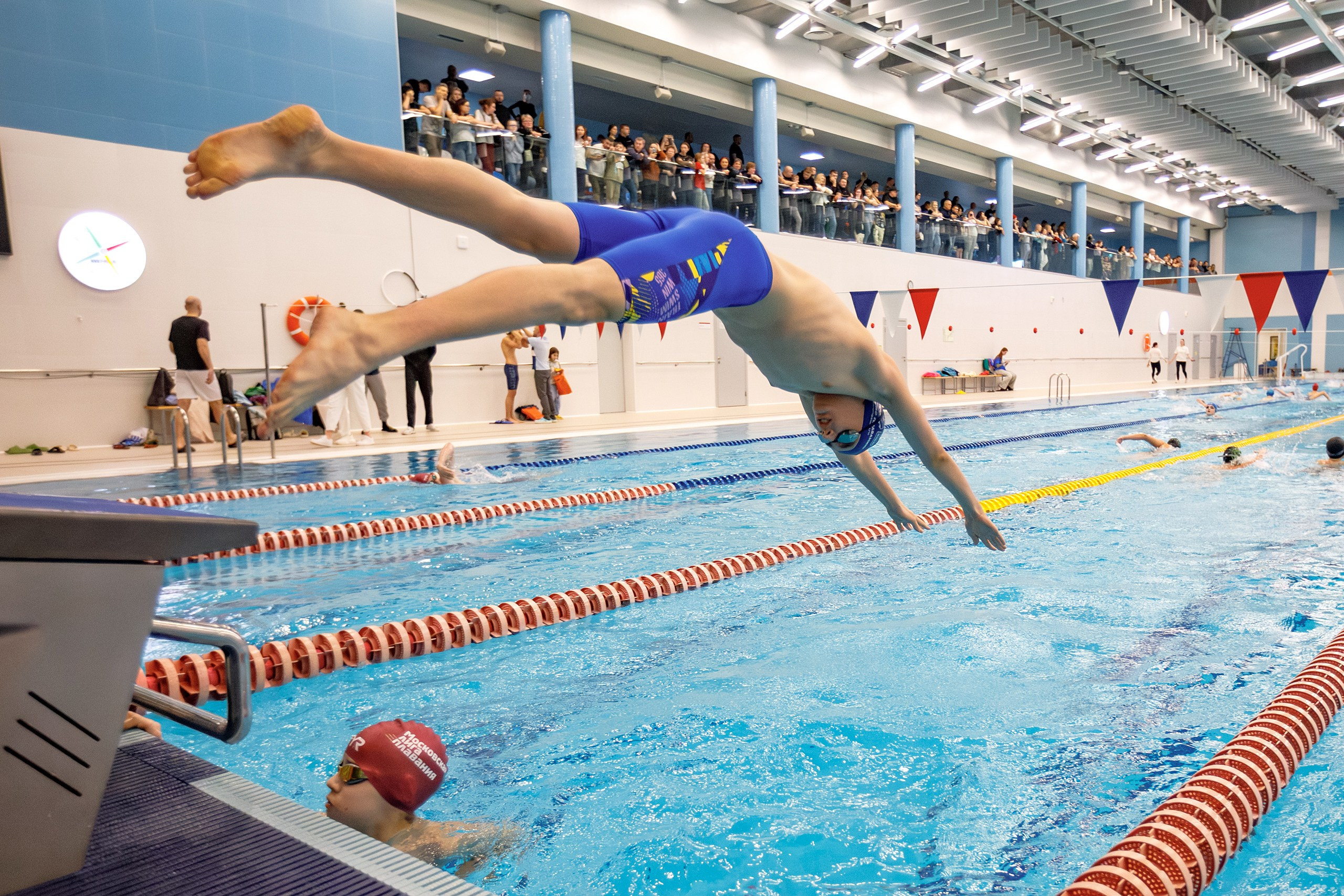 Фотосъемка съемка соревнований по плаванию