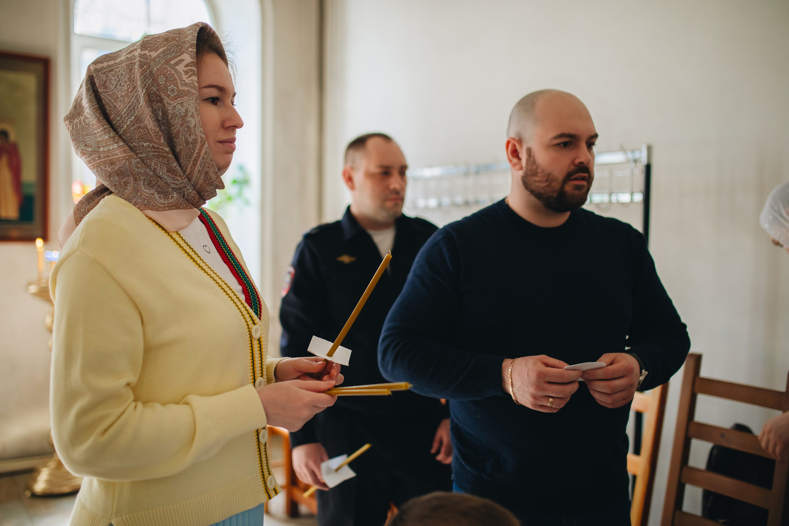Крещение в светлом Храме. Семейный и детский фотограф в Москве Дорогова Екатерина