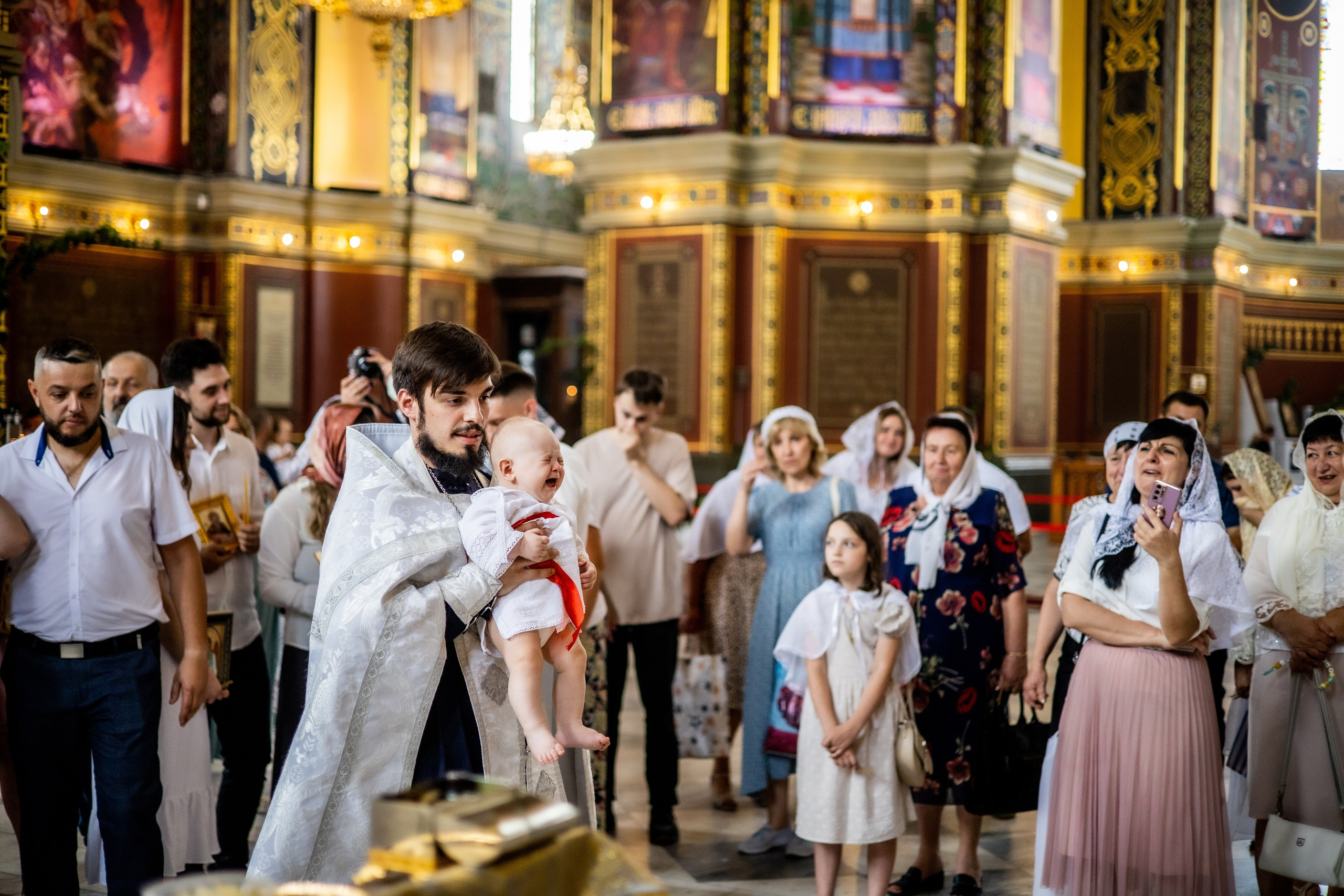 Крещение Назара. Фотограф Надежда Лукьянова