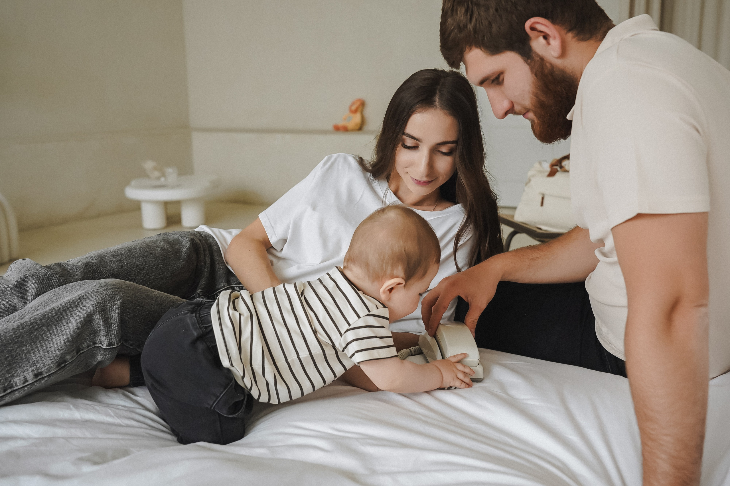 Ира, Вадим и Лёва. Свадебный фотограф в Москве Яна Деньгина