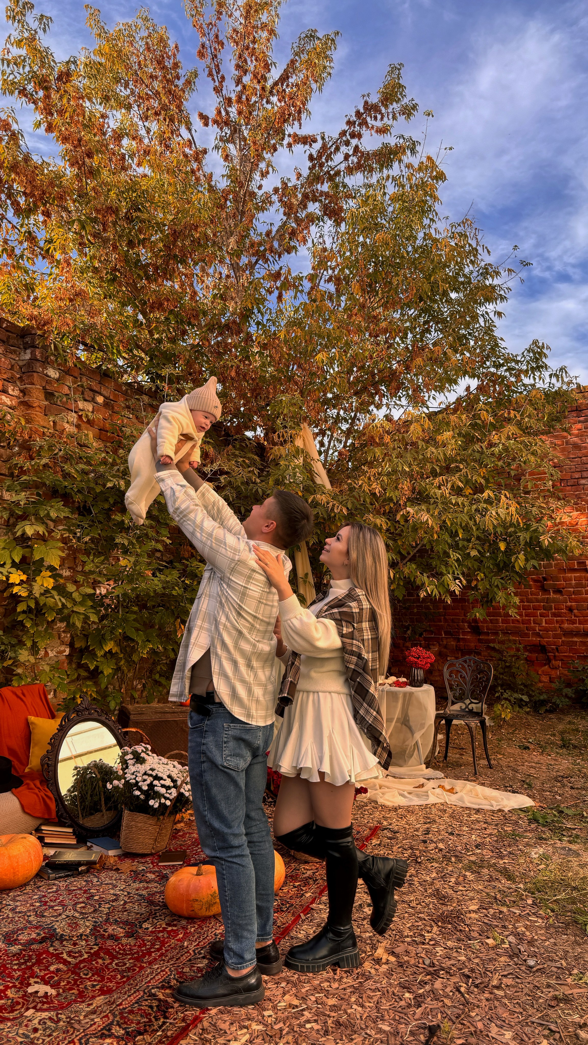 Осень с семьей. Семейный и детский фотограф в Казани Виктория Мерхи