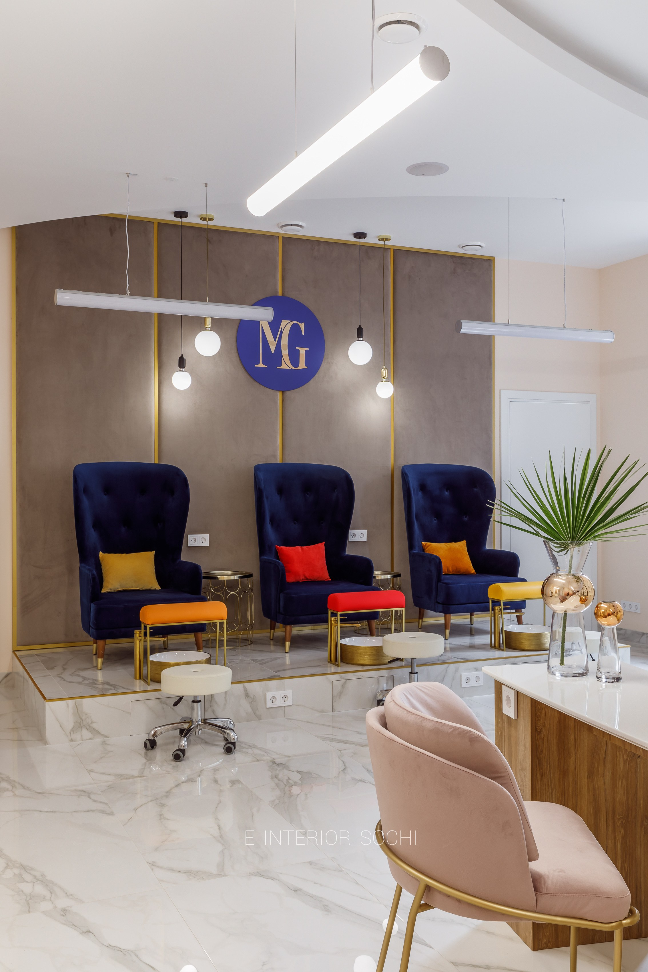 BEAUTY_MIGAL. Дизайн интерьера Евгения Тисленко