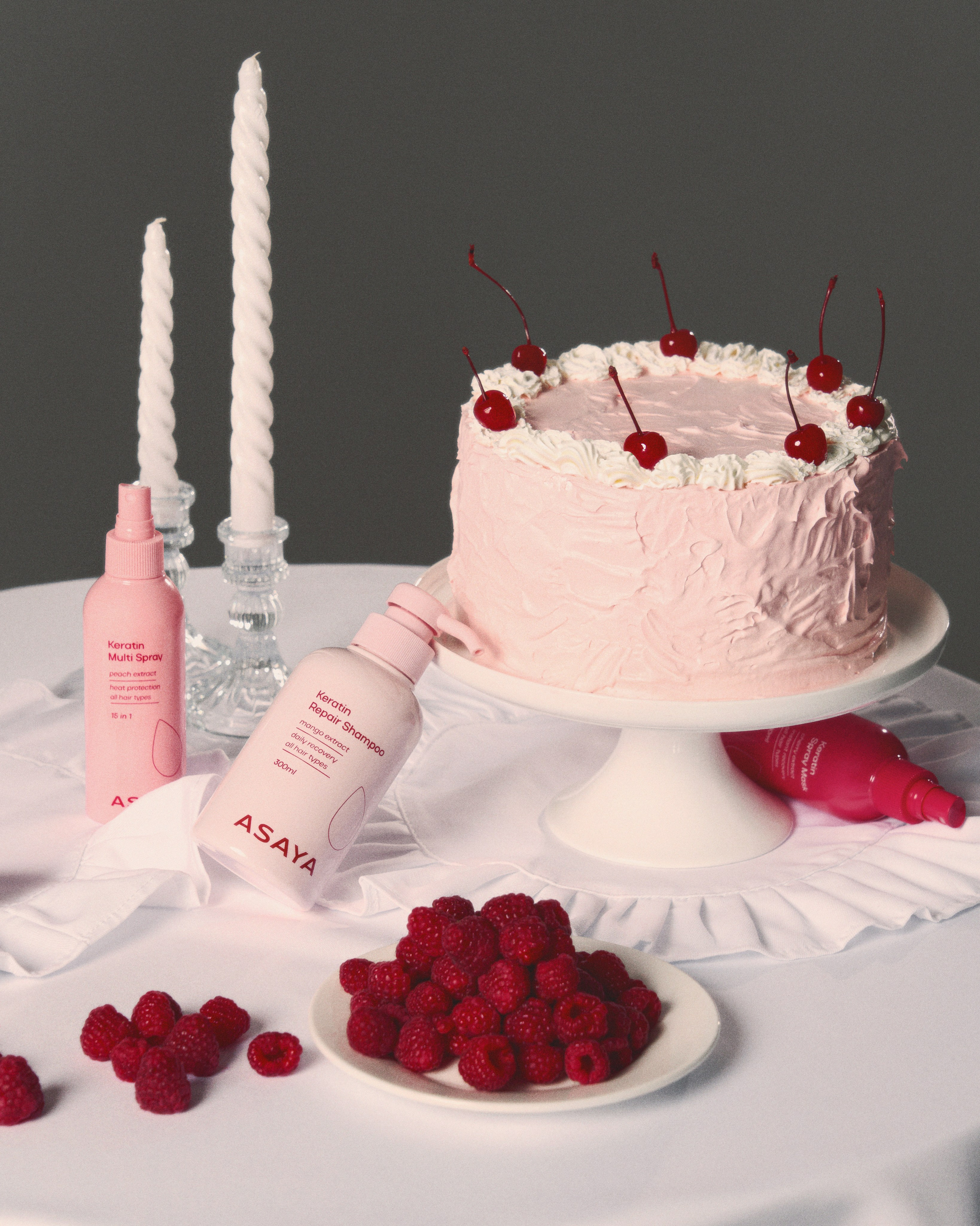 Campaign ASAYA BEAUTY. Nadezhda Diskant is a Moscow and Saint Petersburg based photographer