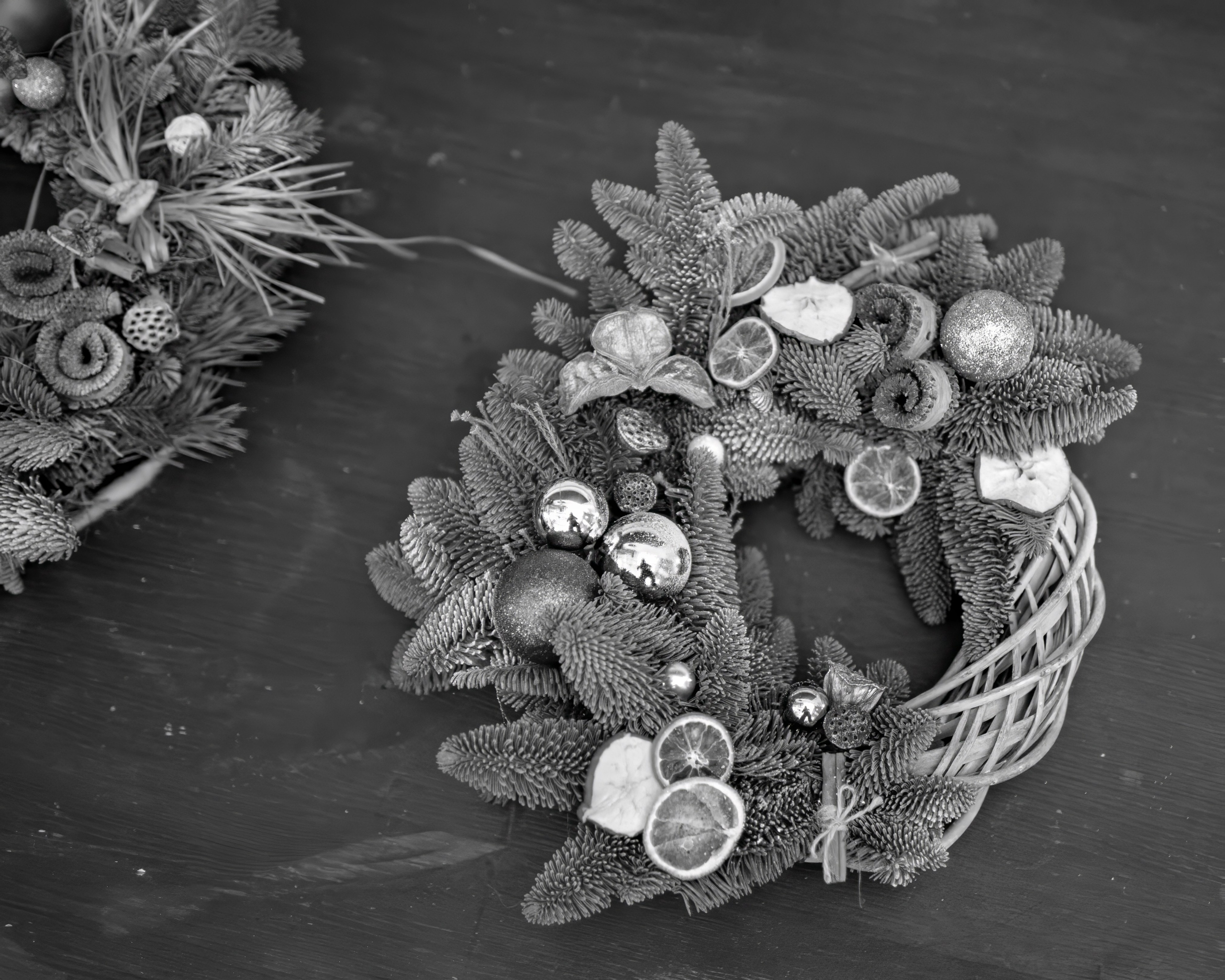 МК Рождественский венок. Семейный и детский фотограф в Москве Юлия