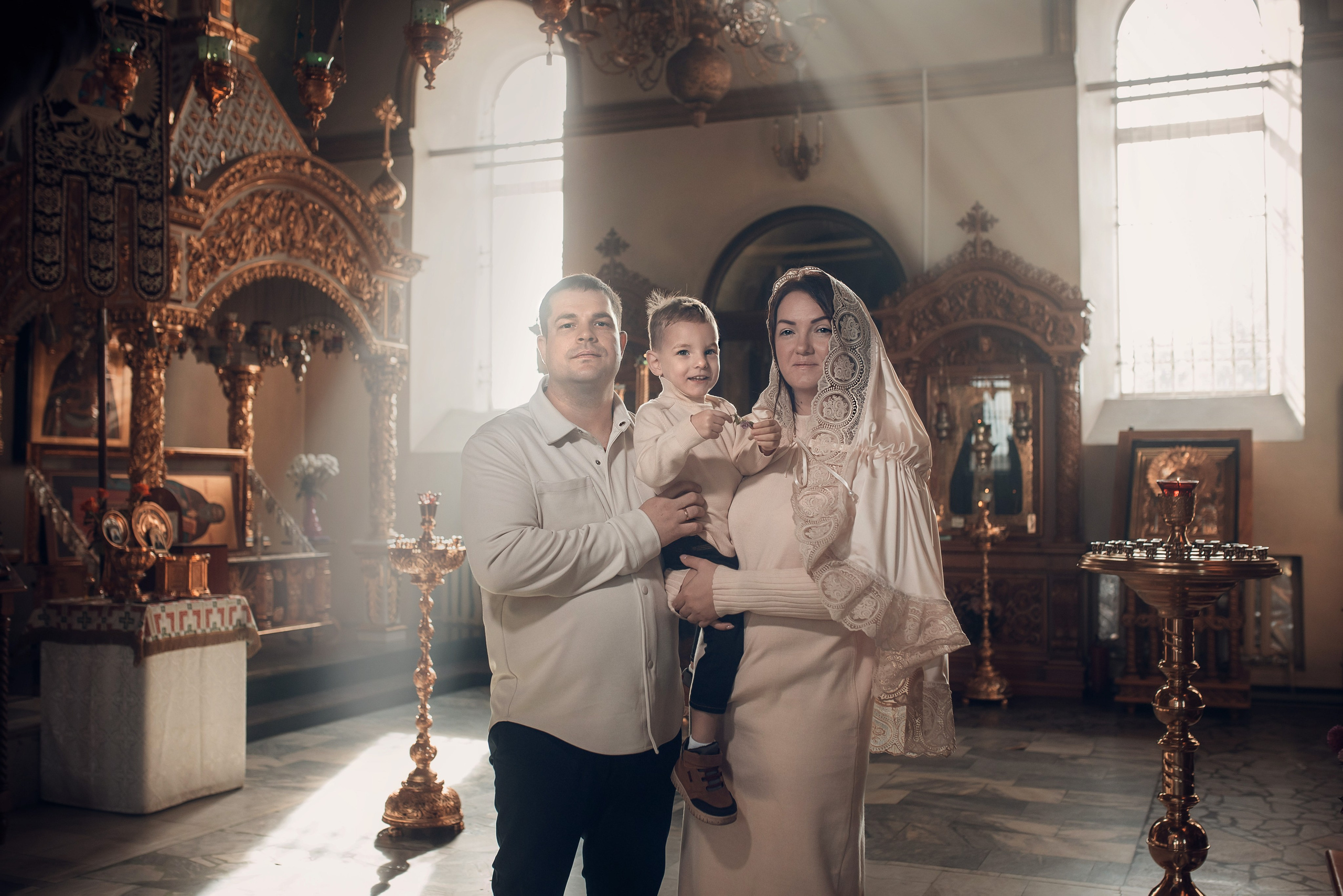 Крещение Ивана и Василисы. Съемка Таинств Крещения Венчания, детские и семейные съемки в Пензе