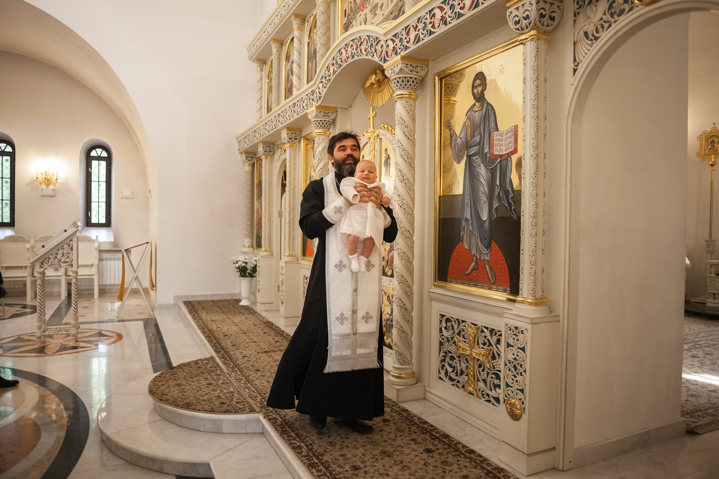 Таинство крещения Андрея. Фотограф на крещение и венчание в Самаре и Тольятти Елена Арди
