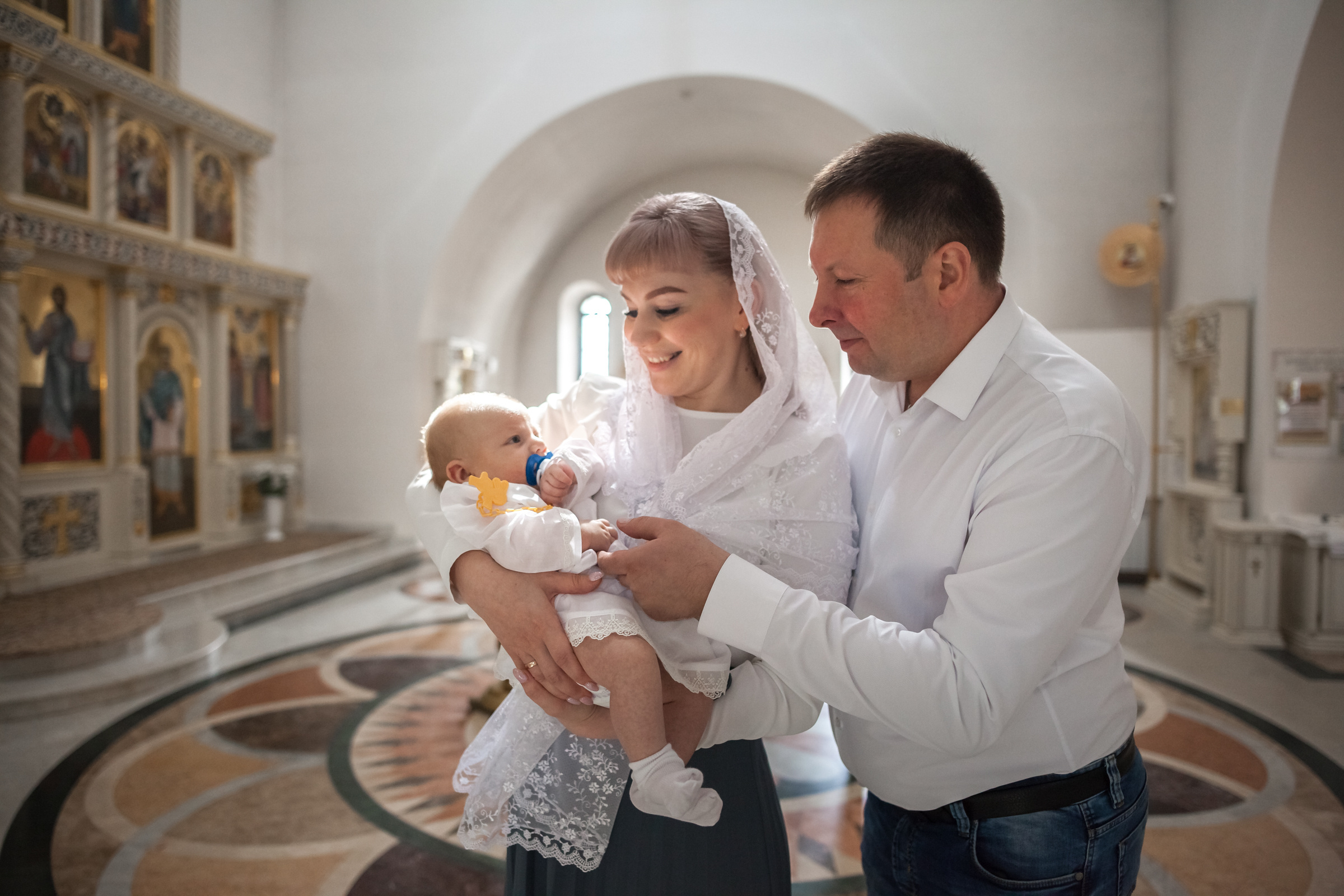 Таинство крещения Андрея. Фотограф на крещение и венчание в Самаре и Тольятти Елена Арди
