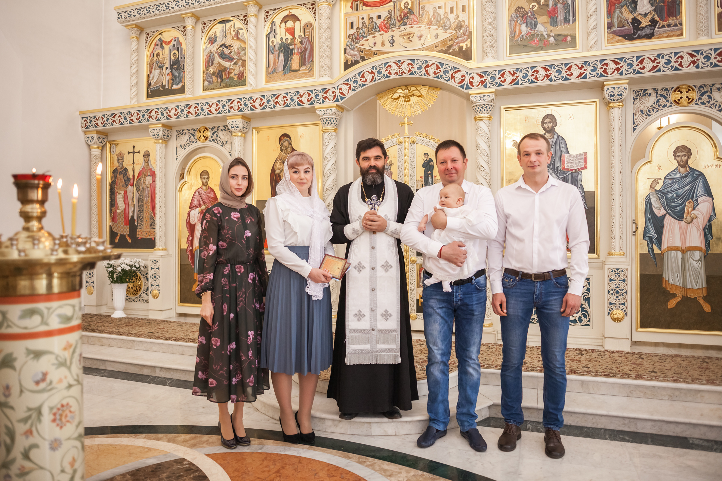 Таинство крещения Андрея. Фотограф на крещение и венчание в Самаре и Тольятти Елена Арди