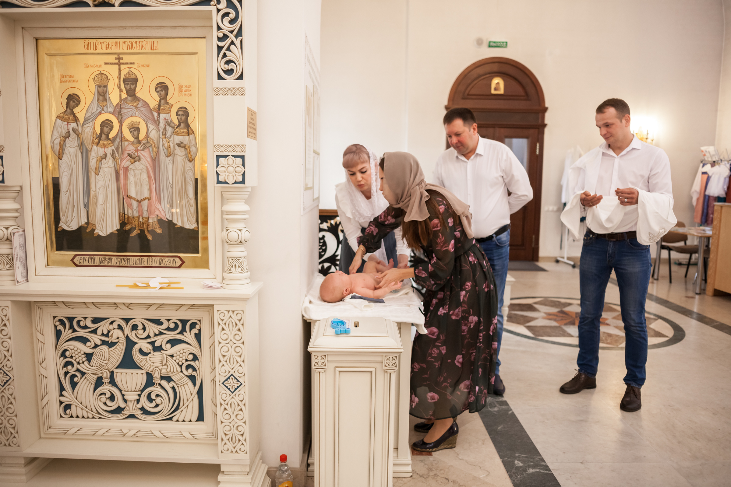 Таинство крещения Андрея. Фотограф на крещение и венчание в Самаре и Тольятти Елена Арди