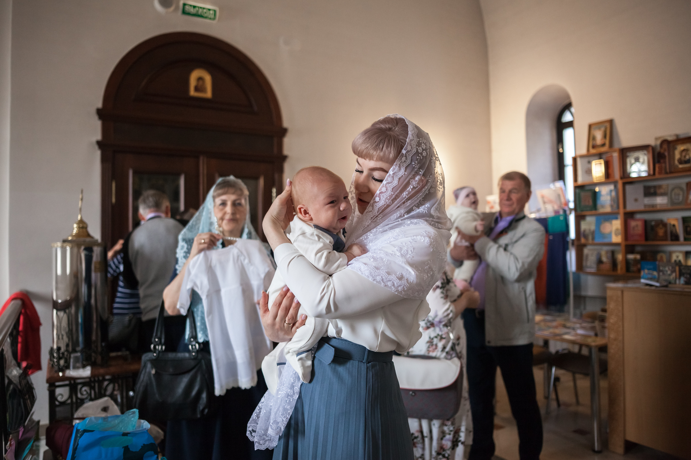 Таинство крещения Андрея. Фотограф на крещение и венчание в Самаре и Тольятти Елена Арди