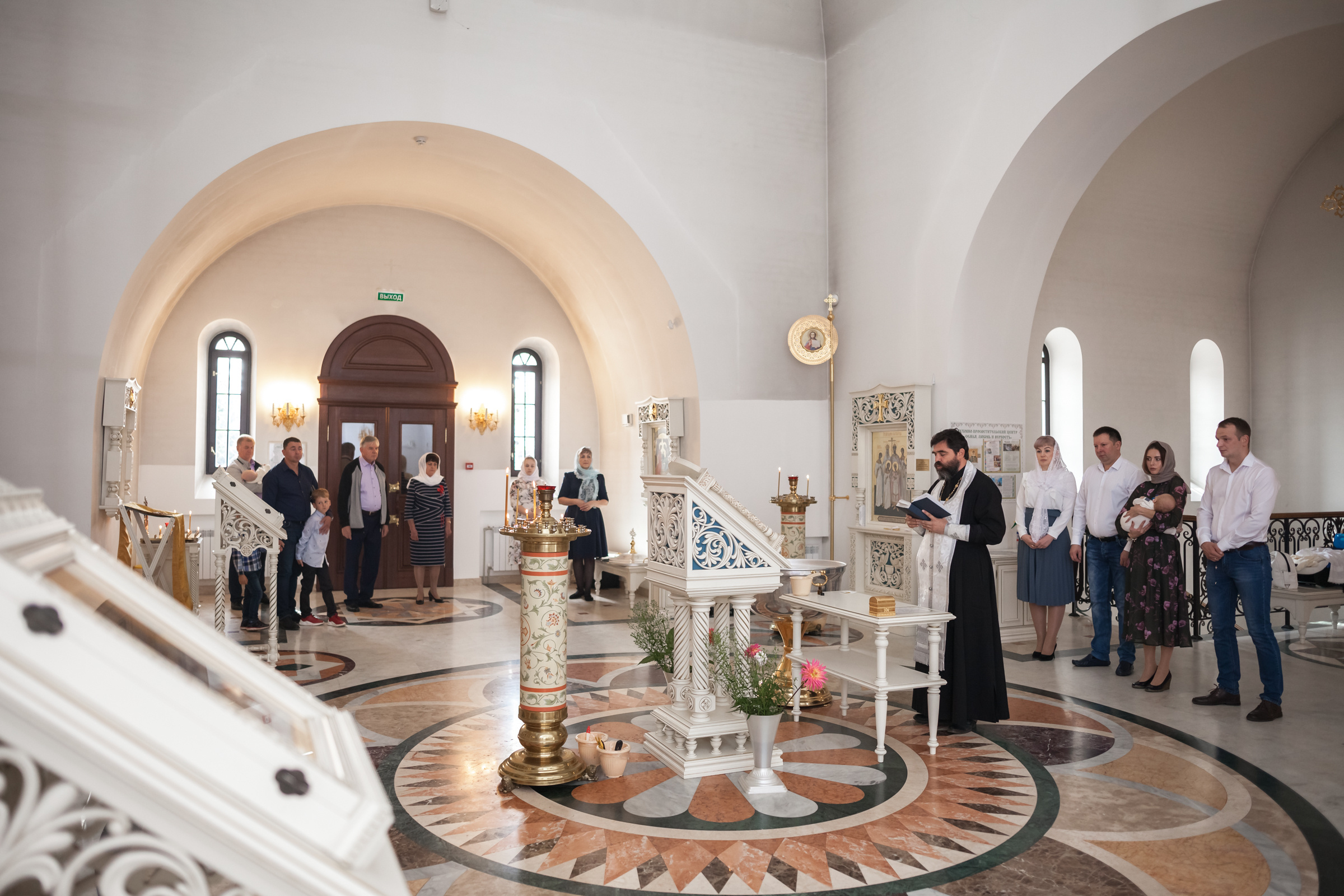 Таинство крещения Андрея. Фотограф на крещение и венчание в Самаре и Тольятти Елена Арди