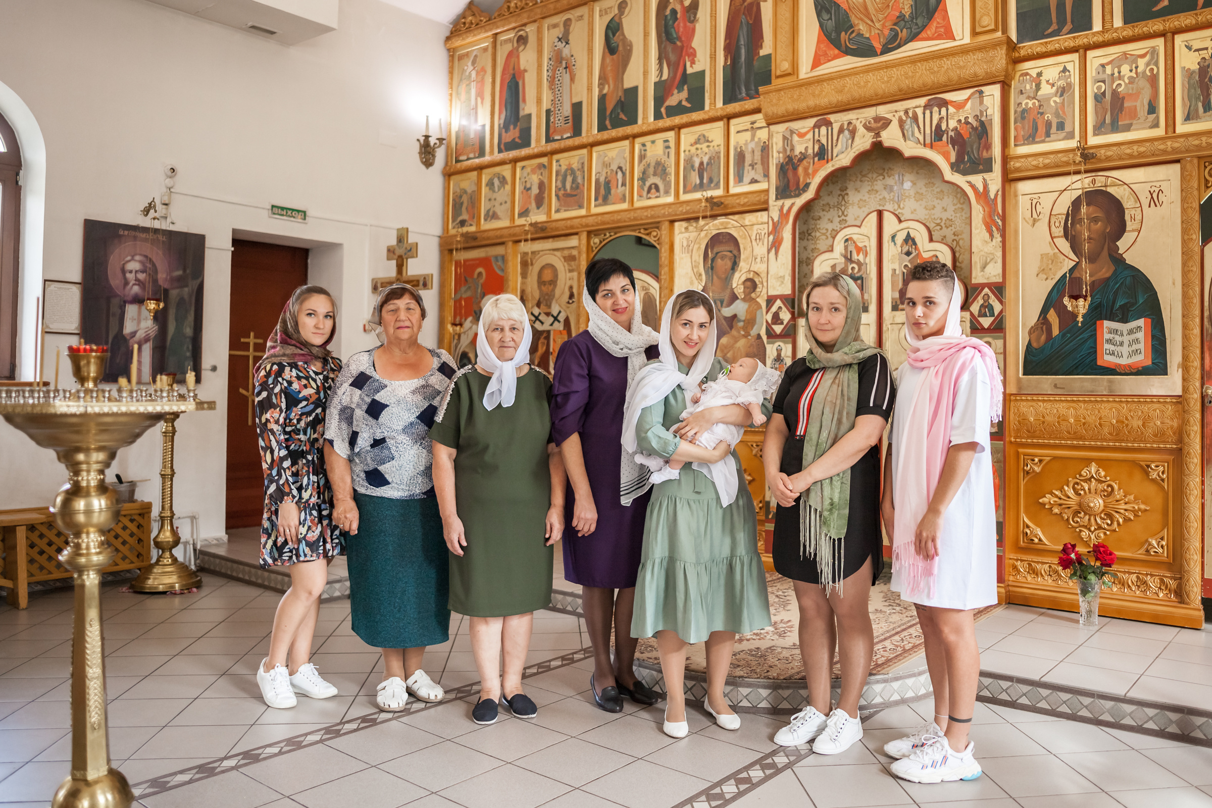 Таинство крещения Мирославы. Фотограф на крещение и венчание в Самаре и Тольятти Елена Арди