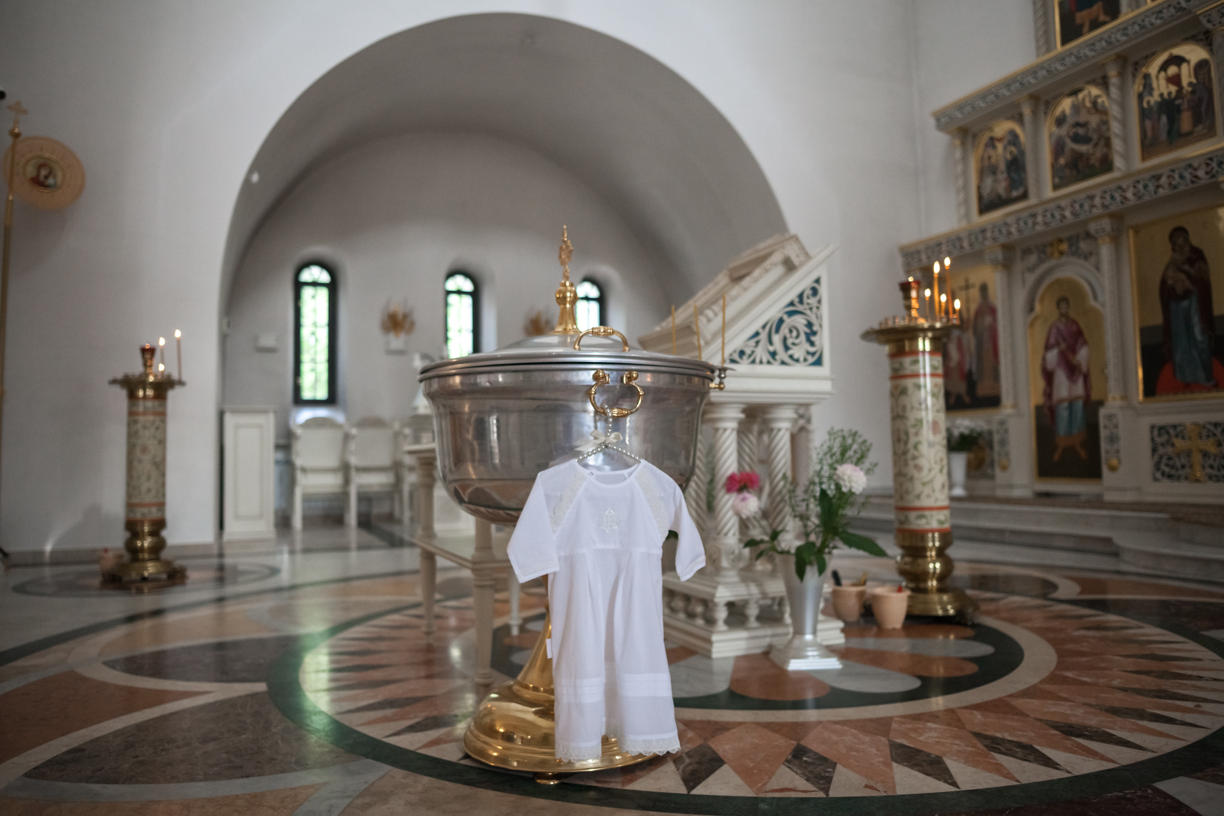 Таинство крещения Андрея. Фотограф на крещение и венчание в Самаре и Тольятти Елена Арди