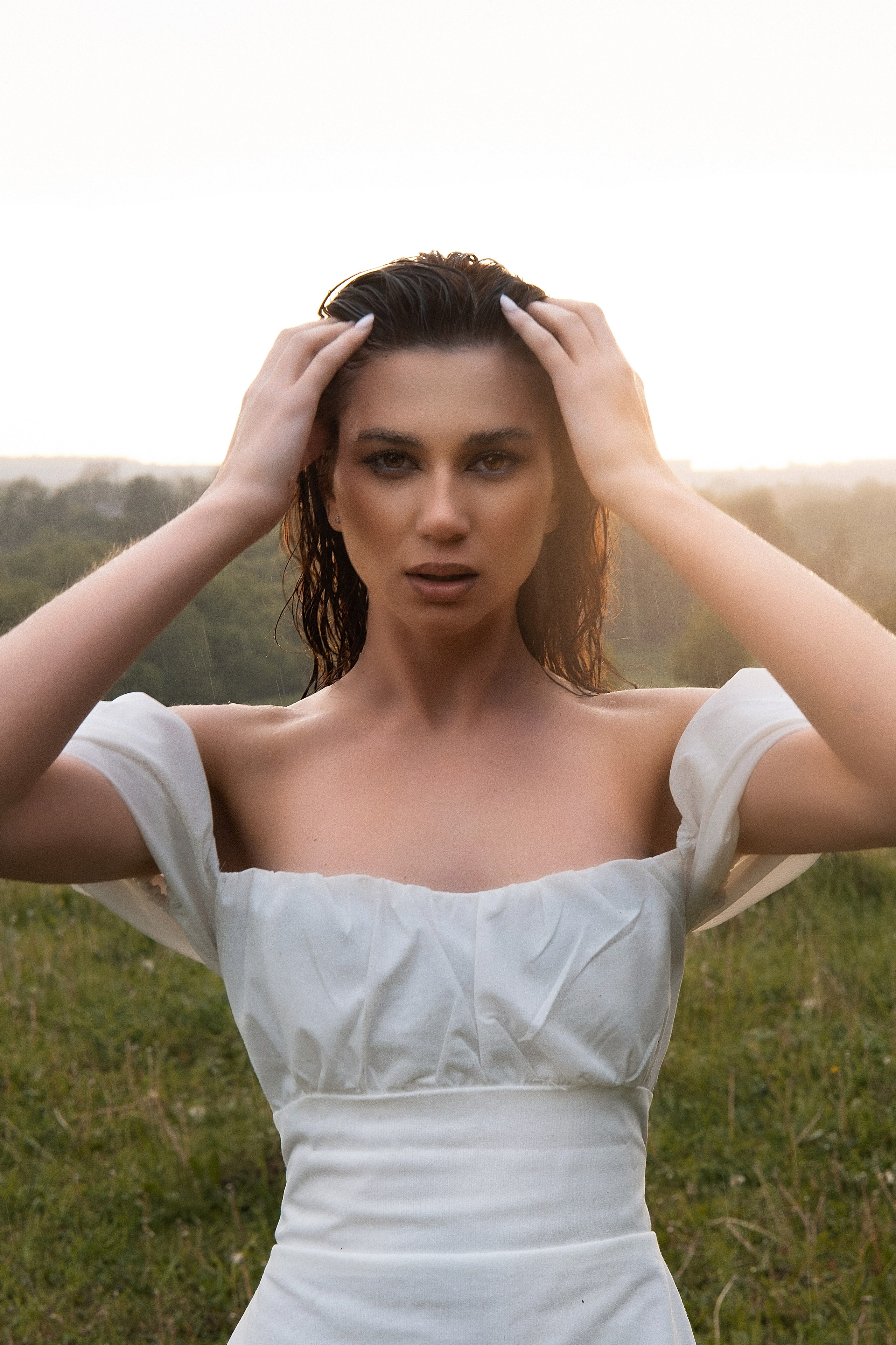 Дождь не испортит нам картинку. Фотограф Савич Александра в Домодедово и Москве