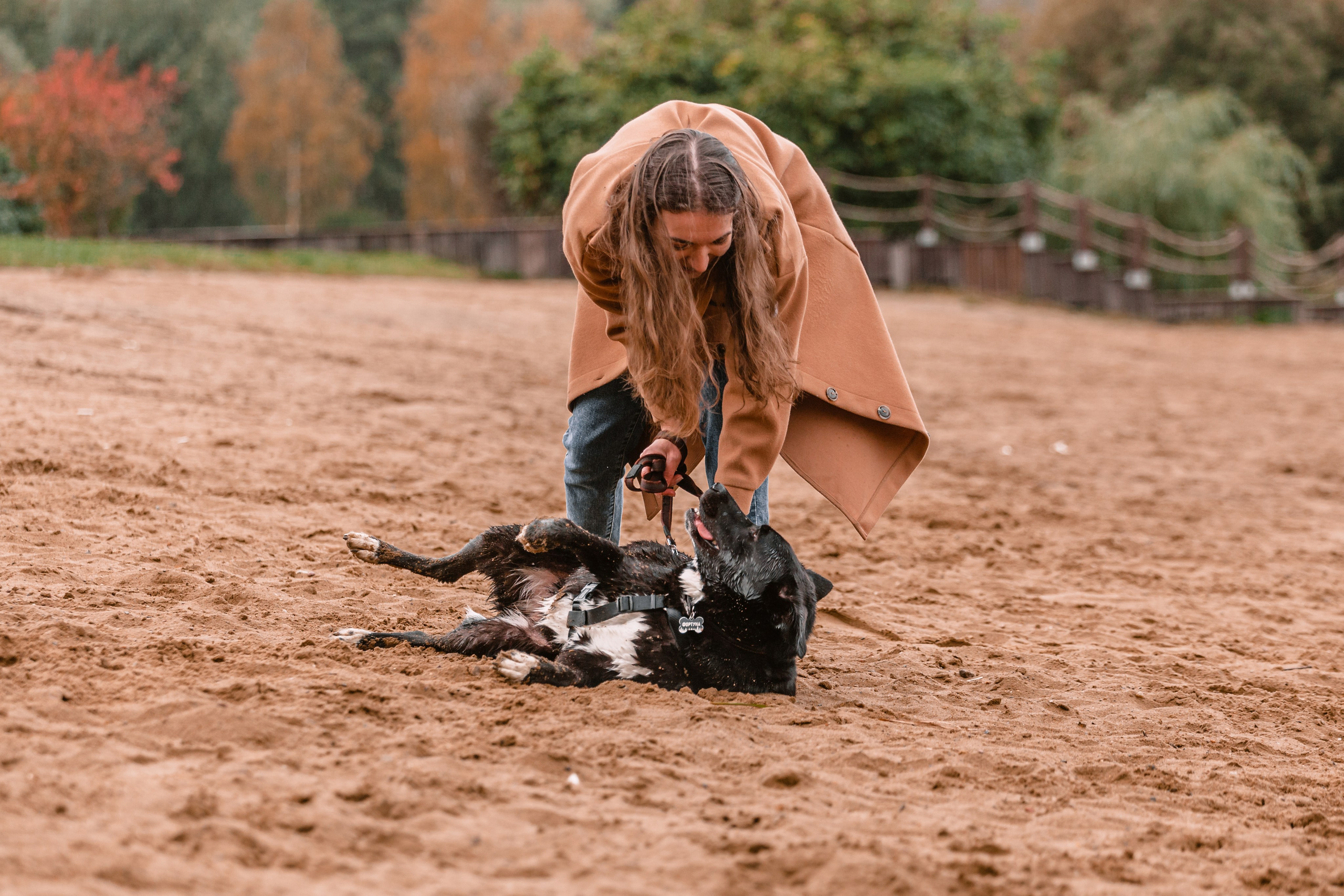 Юля и Фортуна. Фотограф-анималист Татьяна Степанова