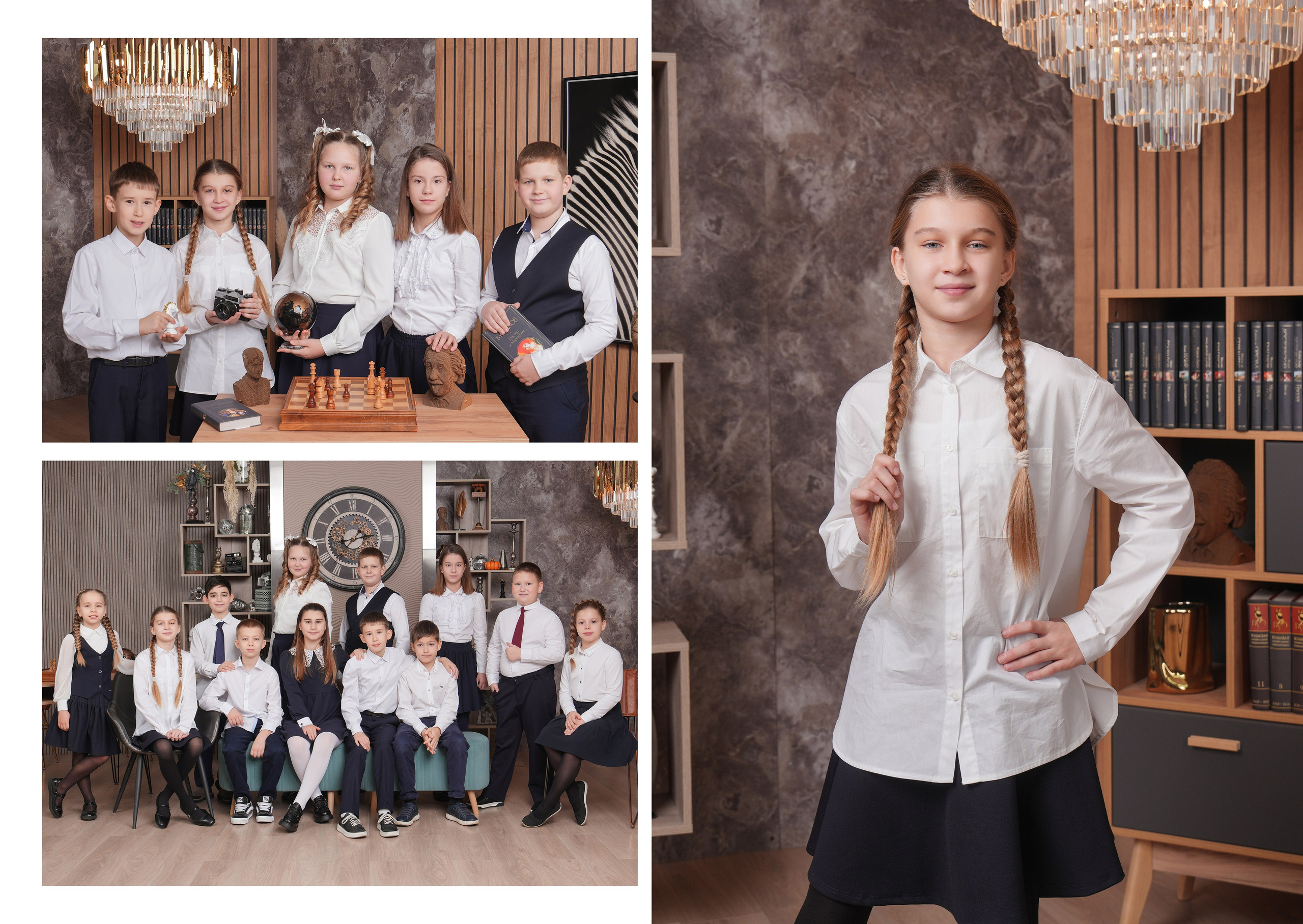 ШКОЛА 100 4 Е. Красивый выпускной альбом в Краснодаре