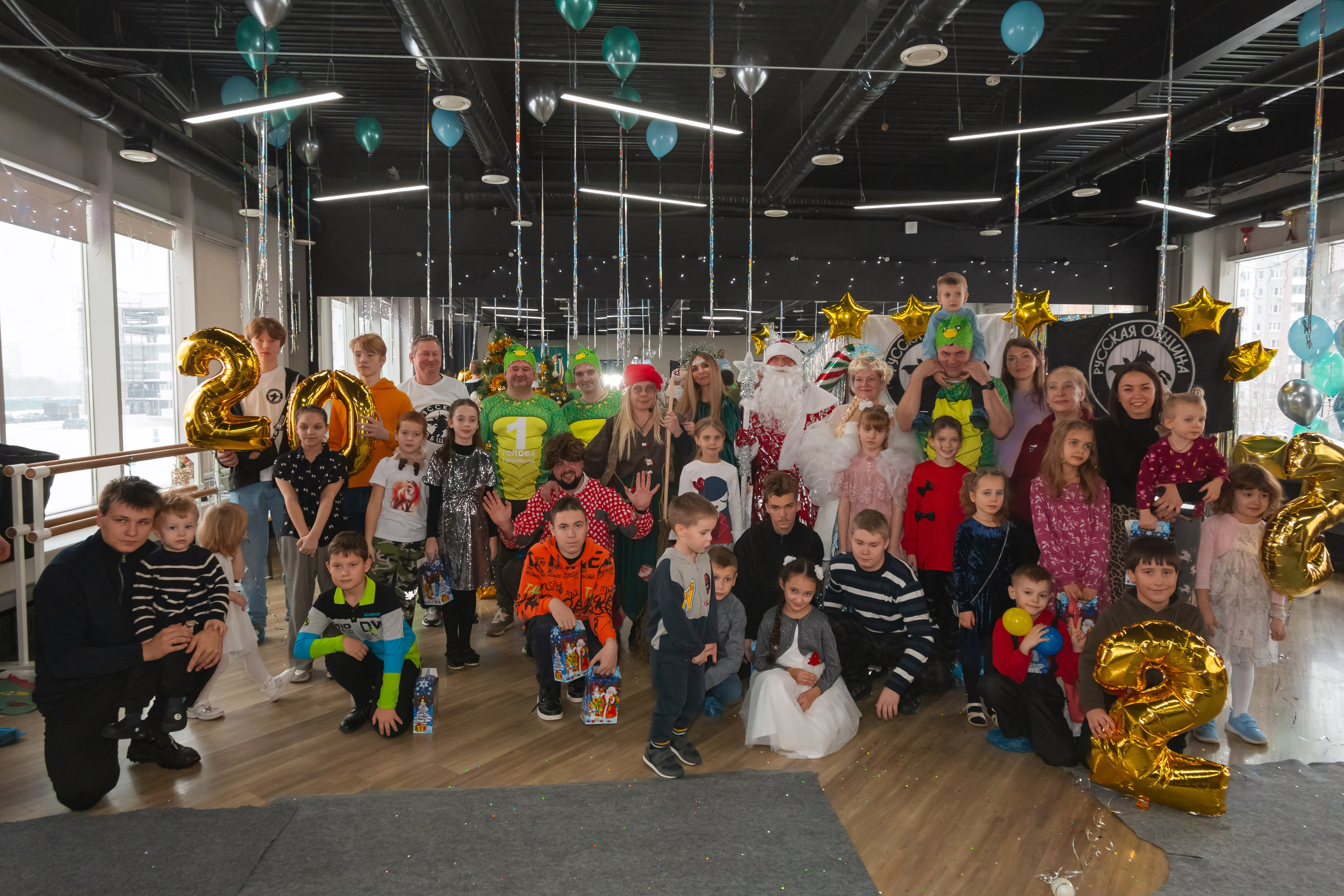 Новогодний праздник Русская Община ВАО. Фотограф Илья Варакин