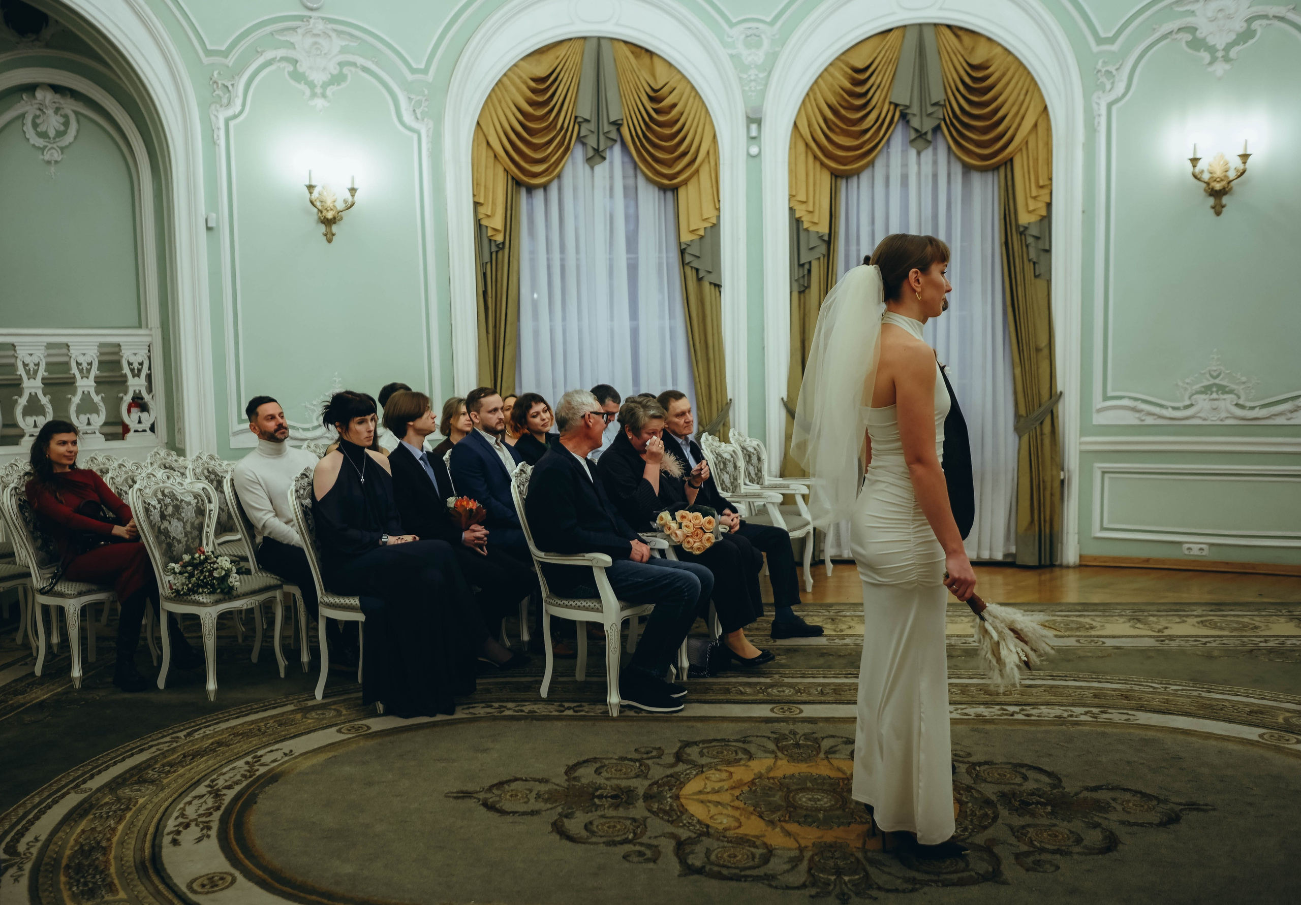 Свадебная прогулка. Ксения и Василий. Семейный и свадебный фотограф в Санкт-Петербурге Яна