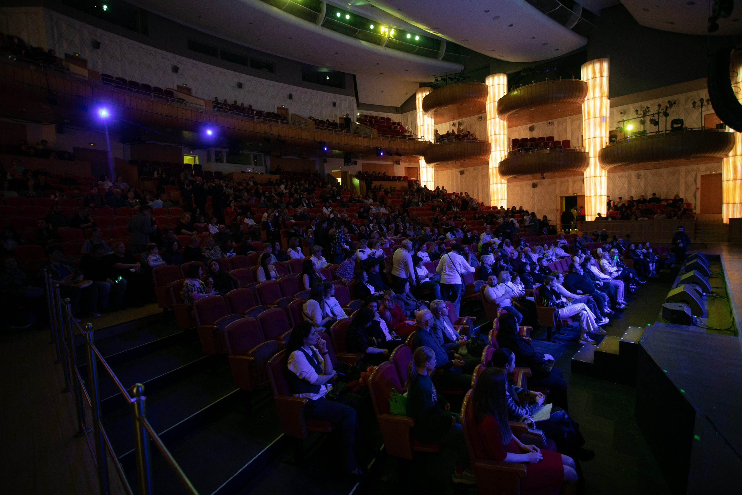 Концерт, грузинские танцы. Art photographer Nino