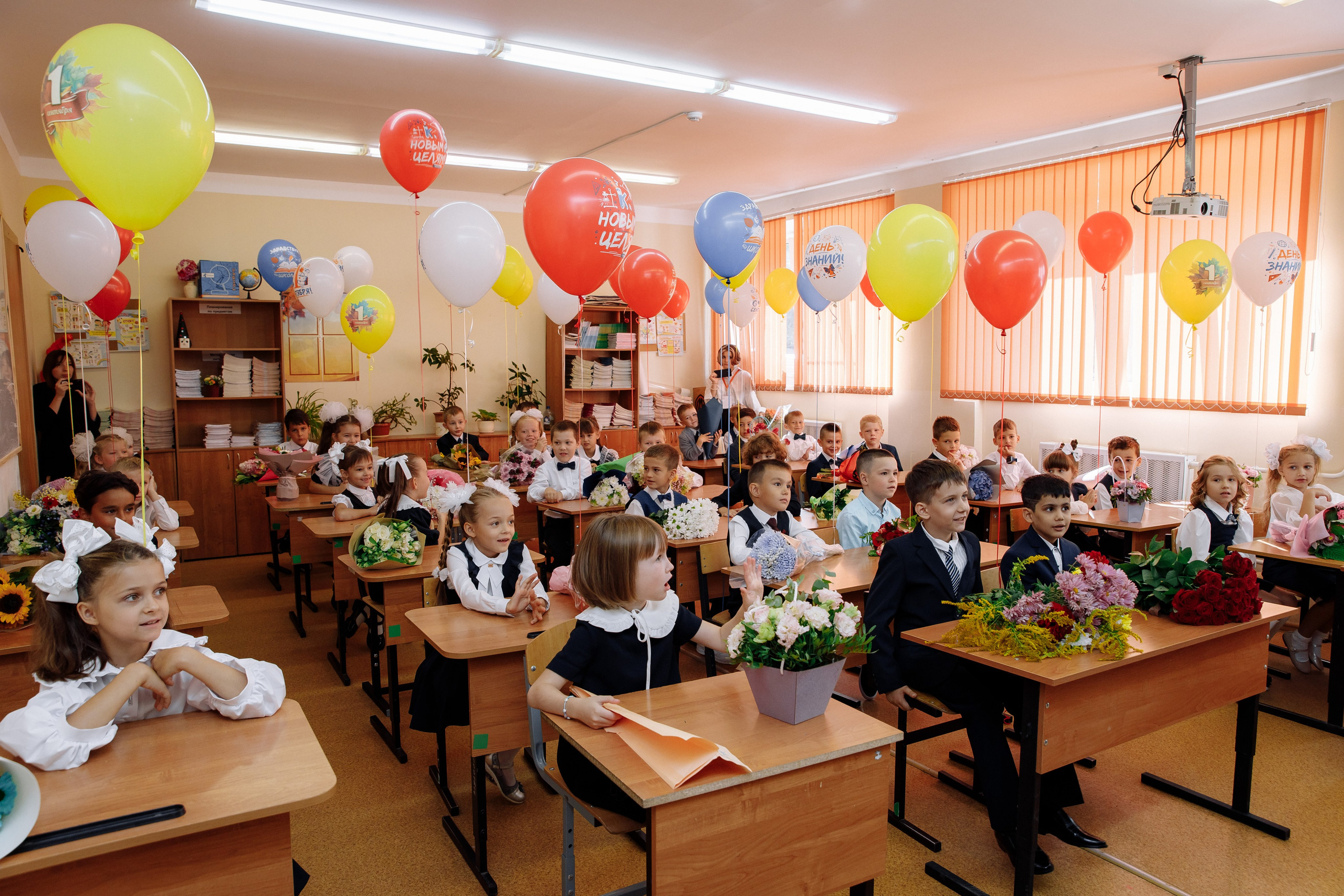 1 сентября Покровская СОШ. Свадебный фотограф Фадеева Алёна