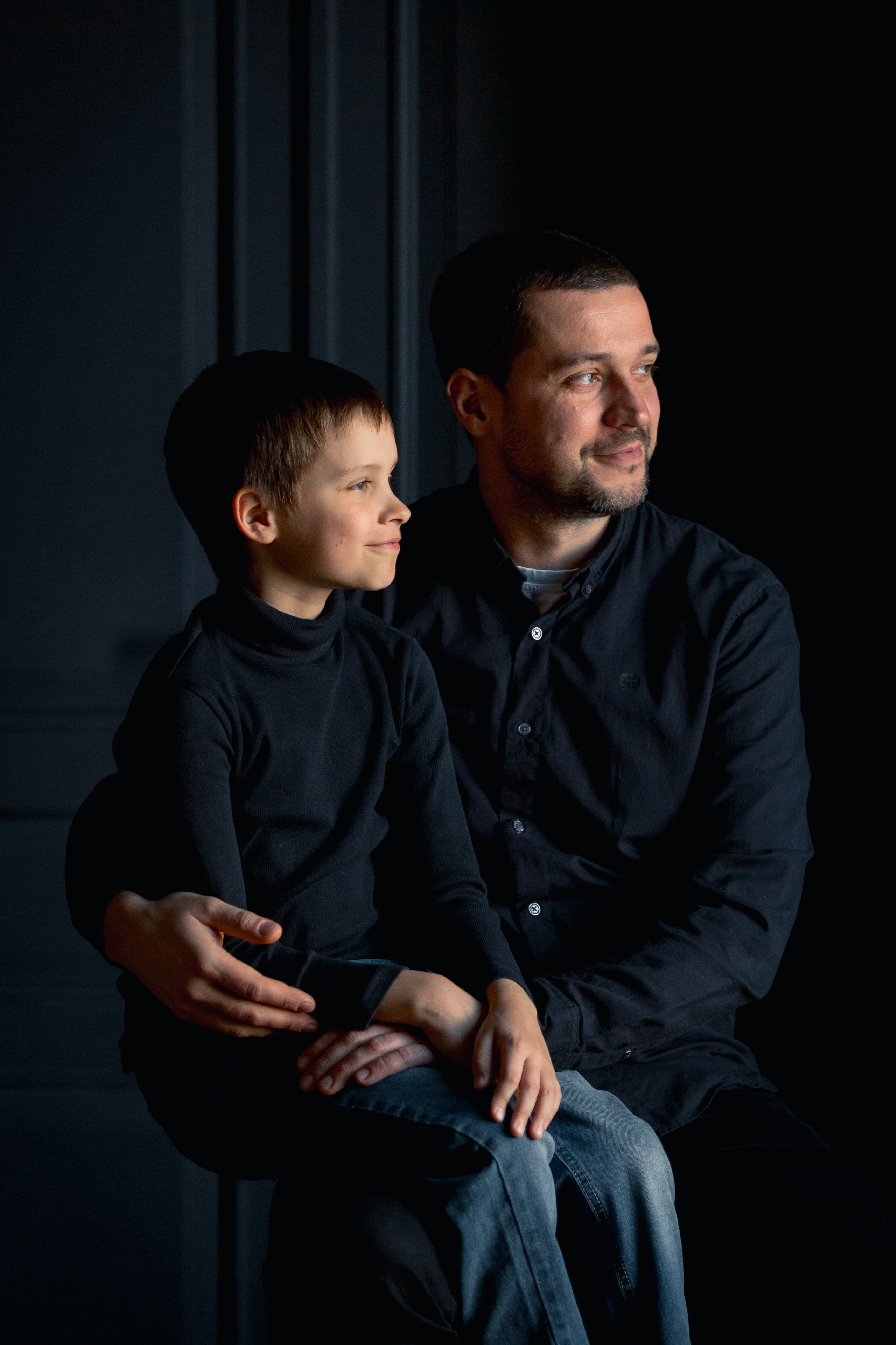 Главные портреты Алины, Димы и Левы. Семейный и портретный фотограф в Санкт-Петербурге Андрей Воробьев