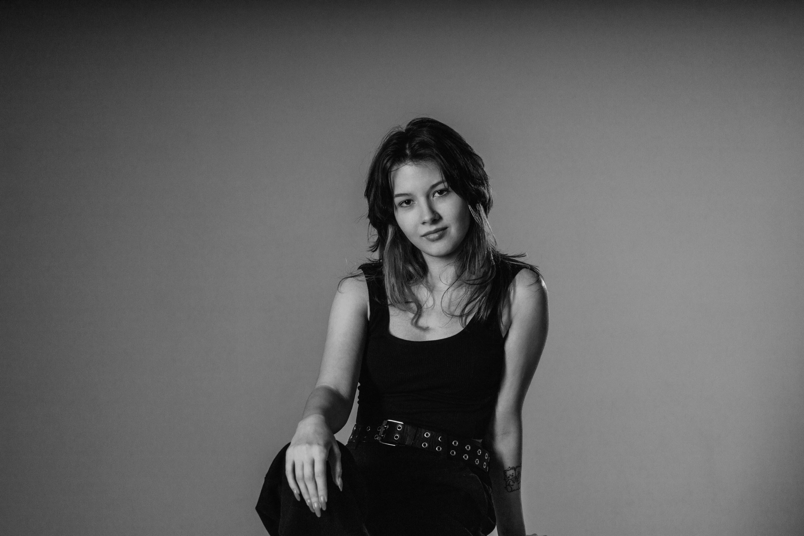 Чёрно-белый портрет. Фотограф Александра Кузуб Санкт-Петербург