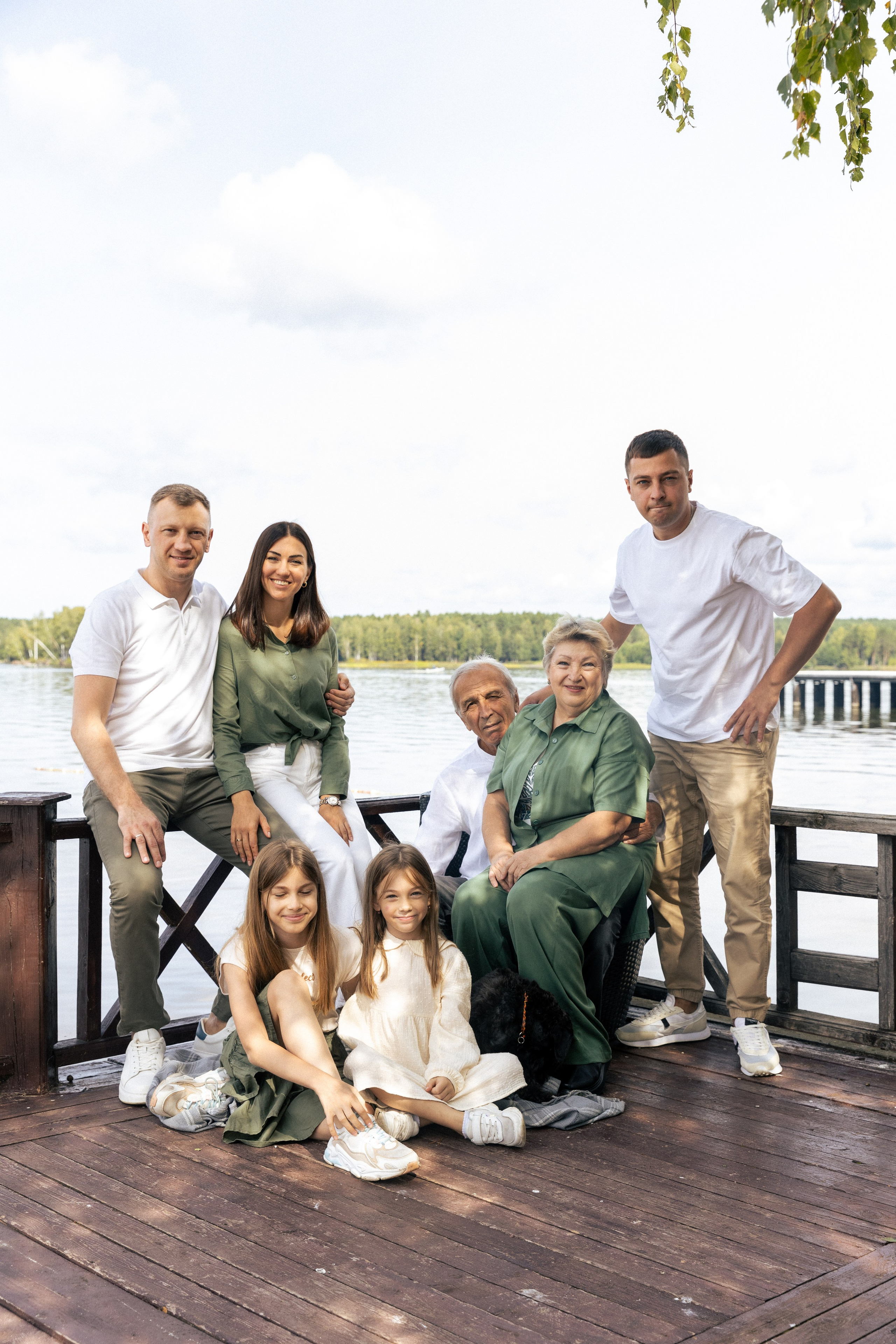 Семья Горьковское море. Фотограф Нижний Новгород Юлия Болдырева