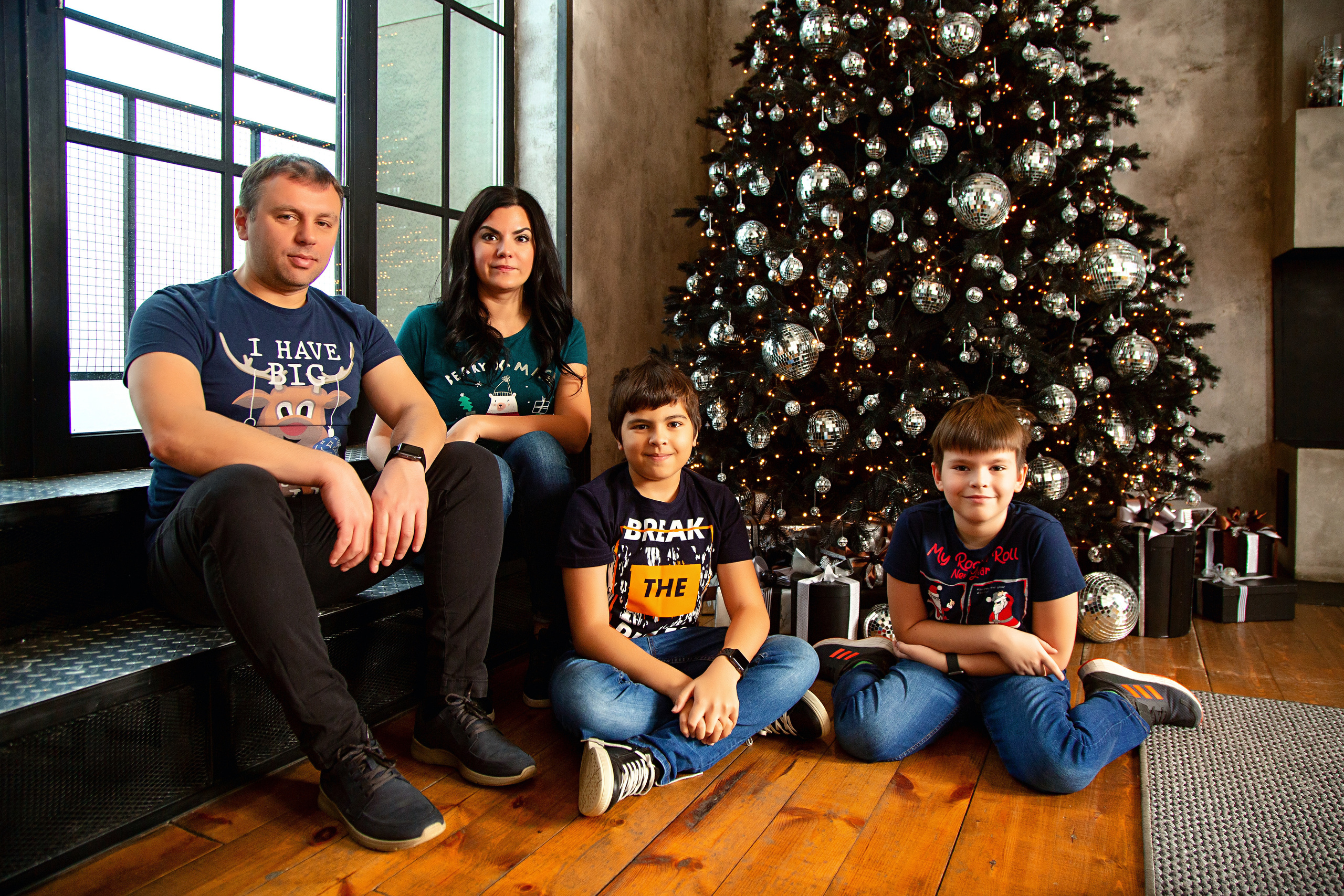 Семейный Новый год. Anna Gidros — профессиональный фотограф