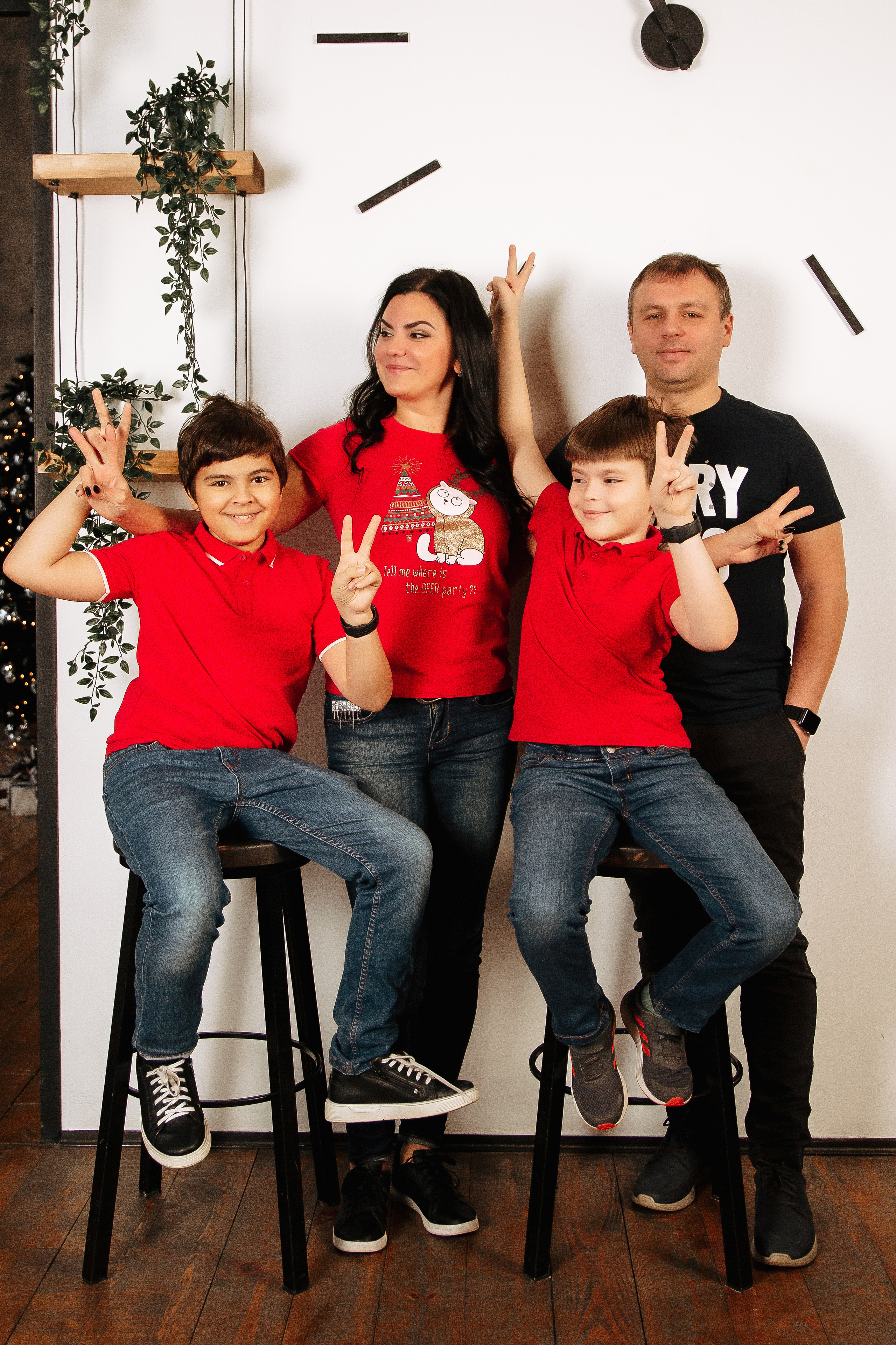 Семейный Новый год. Anna Gidros — профессиональный фотограф