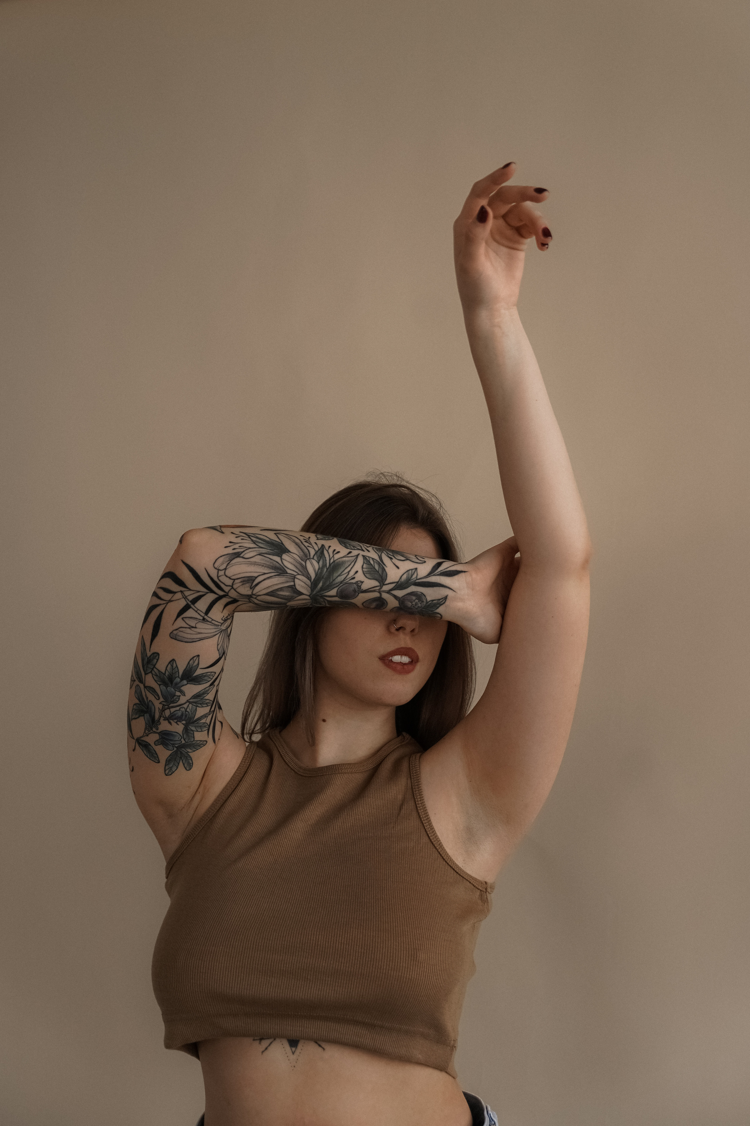 Тату-салон. VISUAL ARTIST · KRONGAUZ ANASTASIA