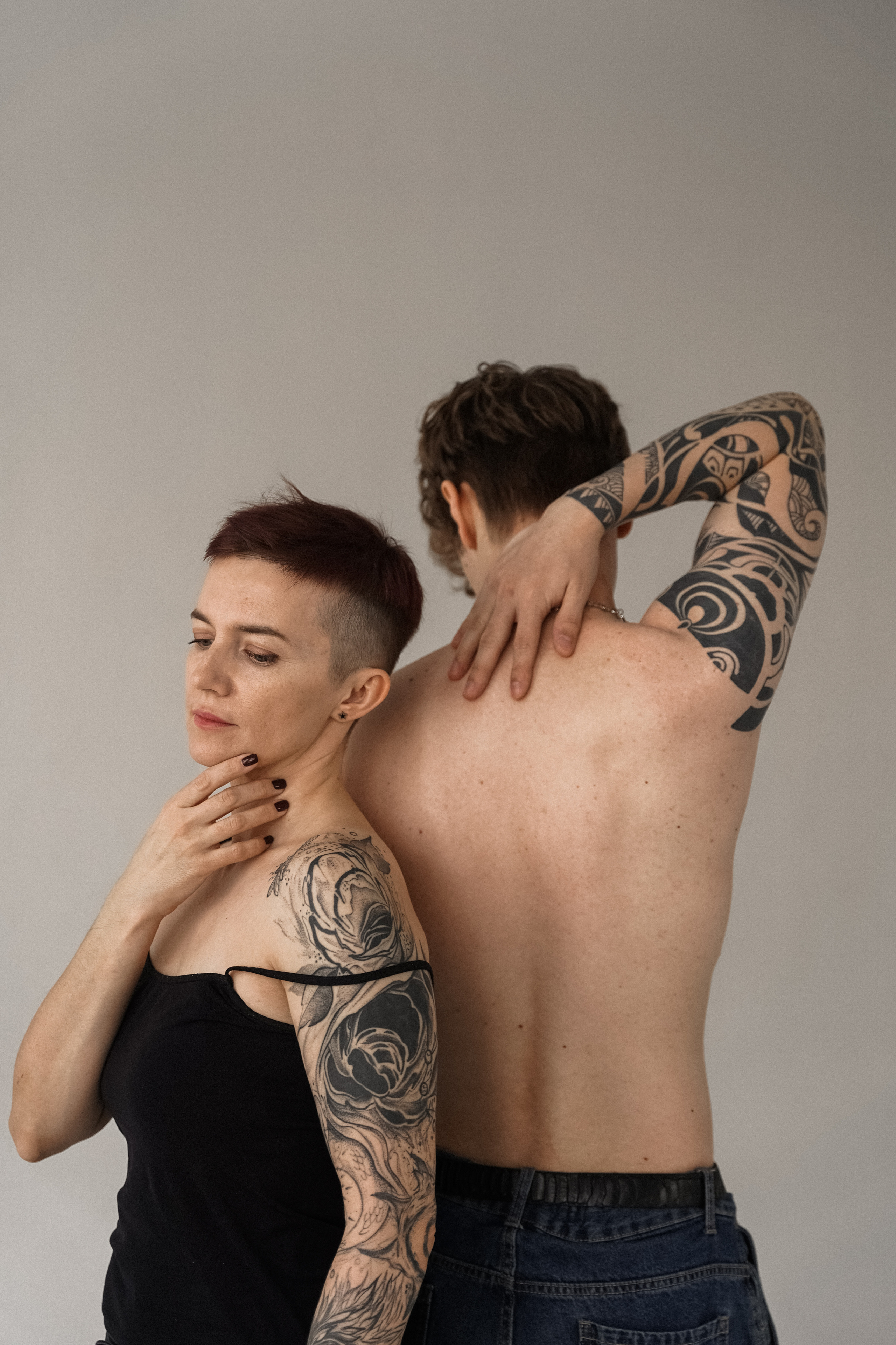 Тату-салон. VISUAL ARTIST · KRONGAUZ ANASTASIA