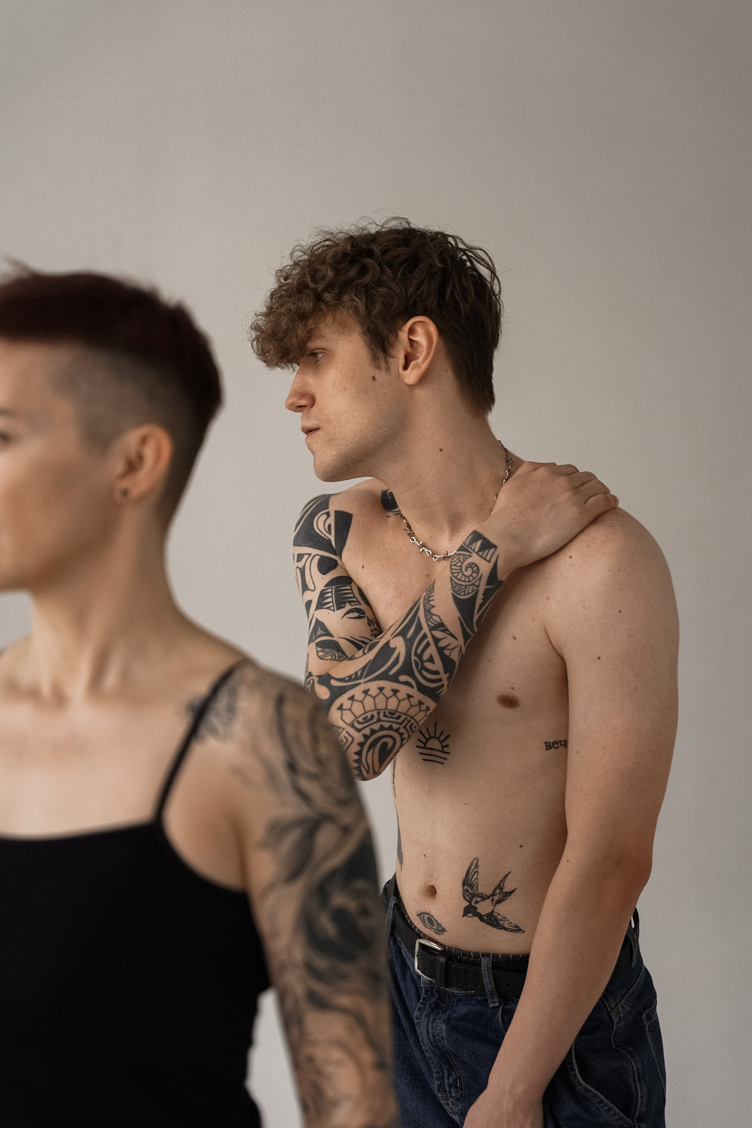 Тату-салон. VISUAL ARTIST · KRONGAUZ ANASTASIA