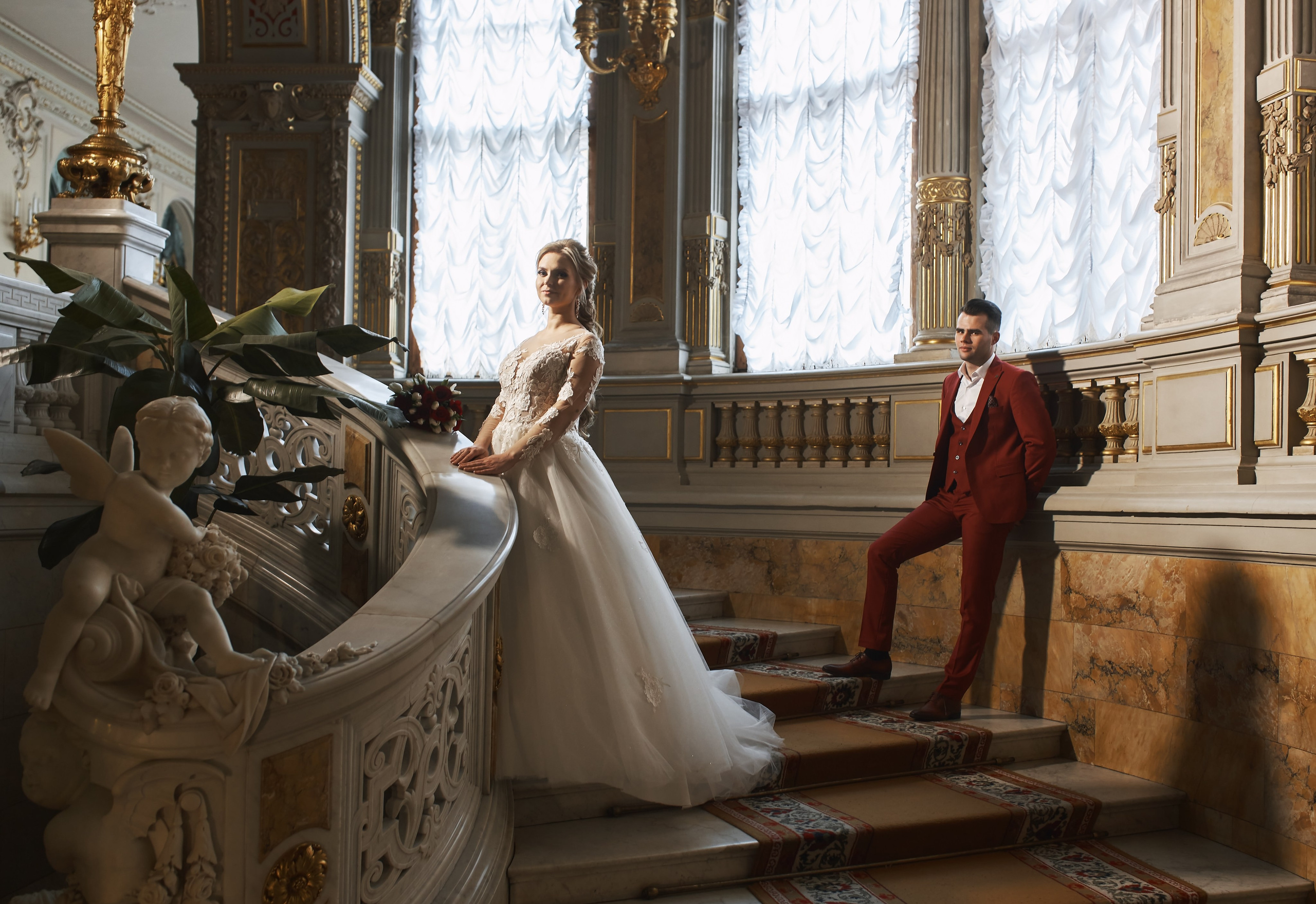 Свадьба Кировский ЗАГС и Дом Ученых. Фотограф в Санкт-Петербурге Знаменская Ирина