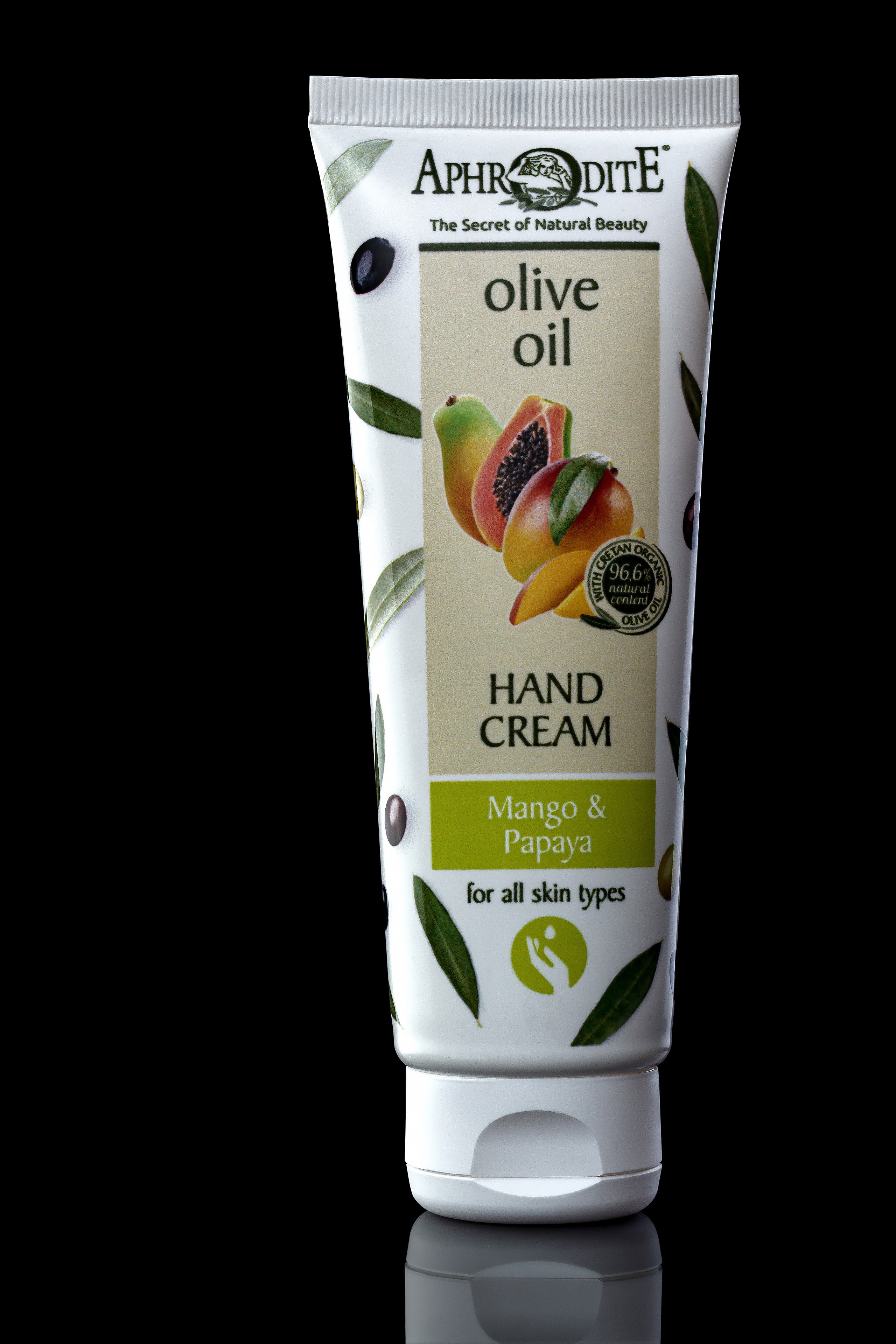 крем для рук чёрный фон предметное фото