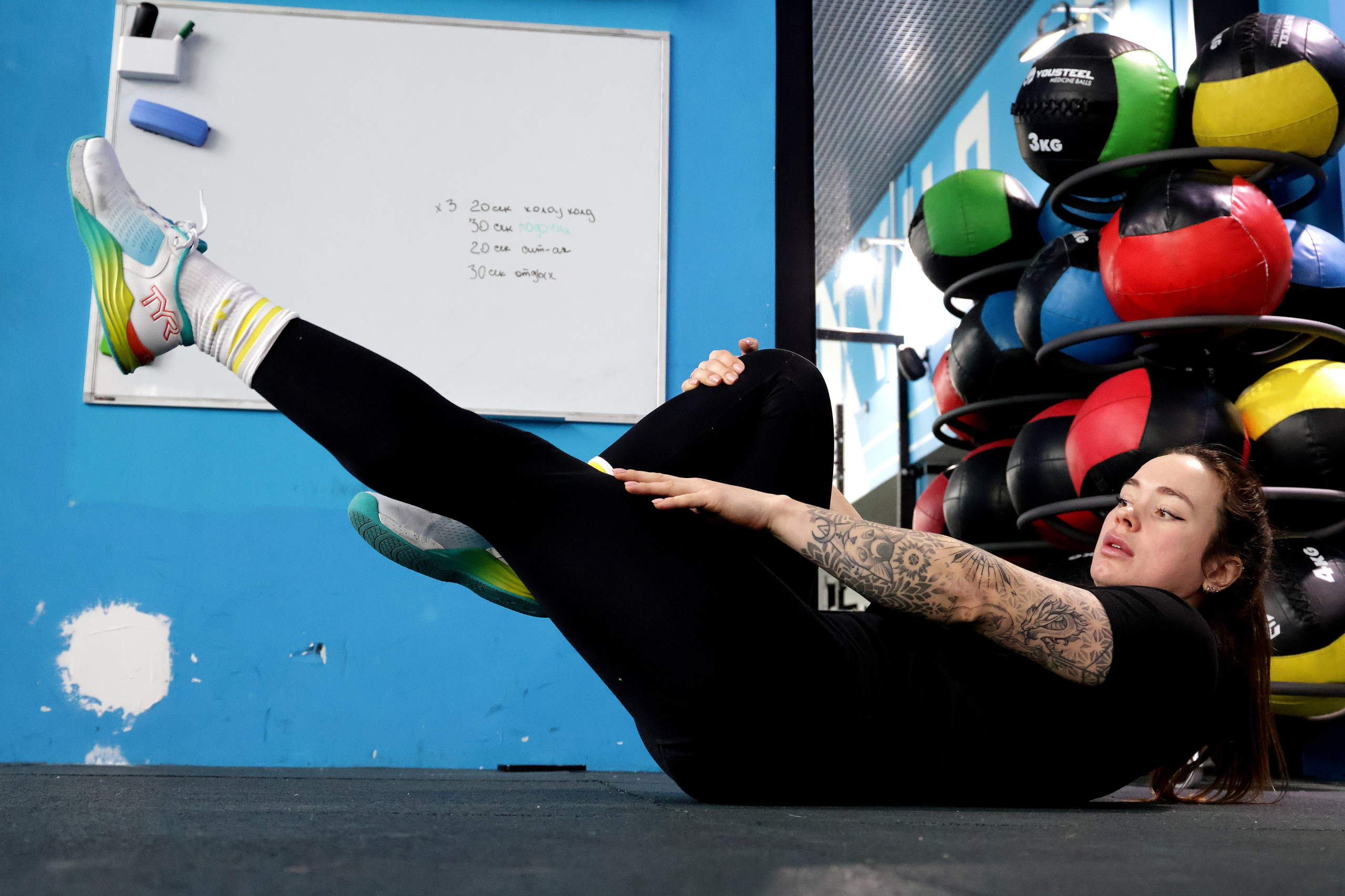 Открытая тренировка Cross Fit. Спортивный и репортажный фотограф Ермакова Светлана