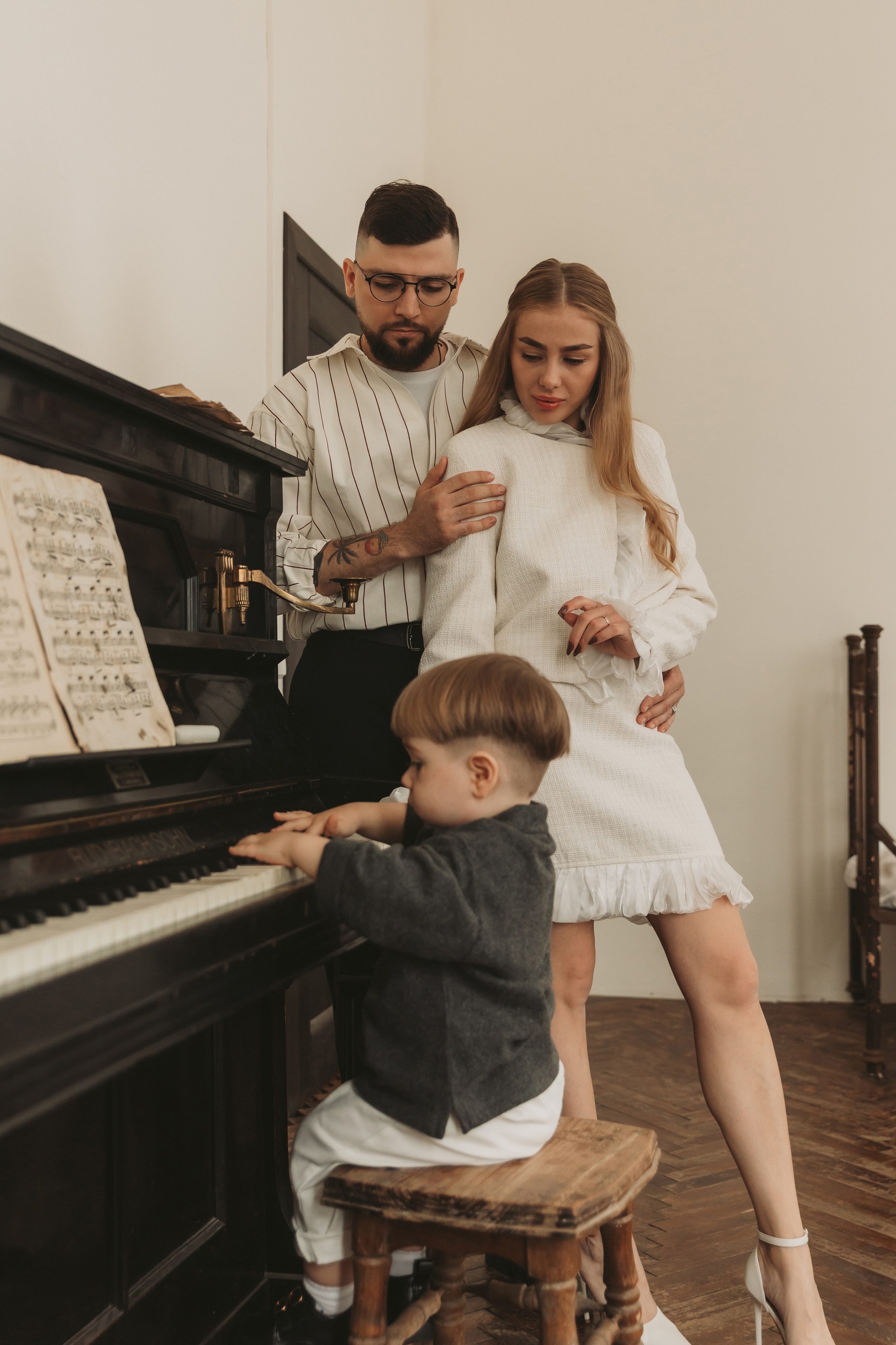 Дима, Настя и сын Савелий. Фотограф в Нижнем Новгороде Креава Ира