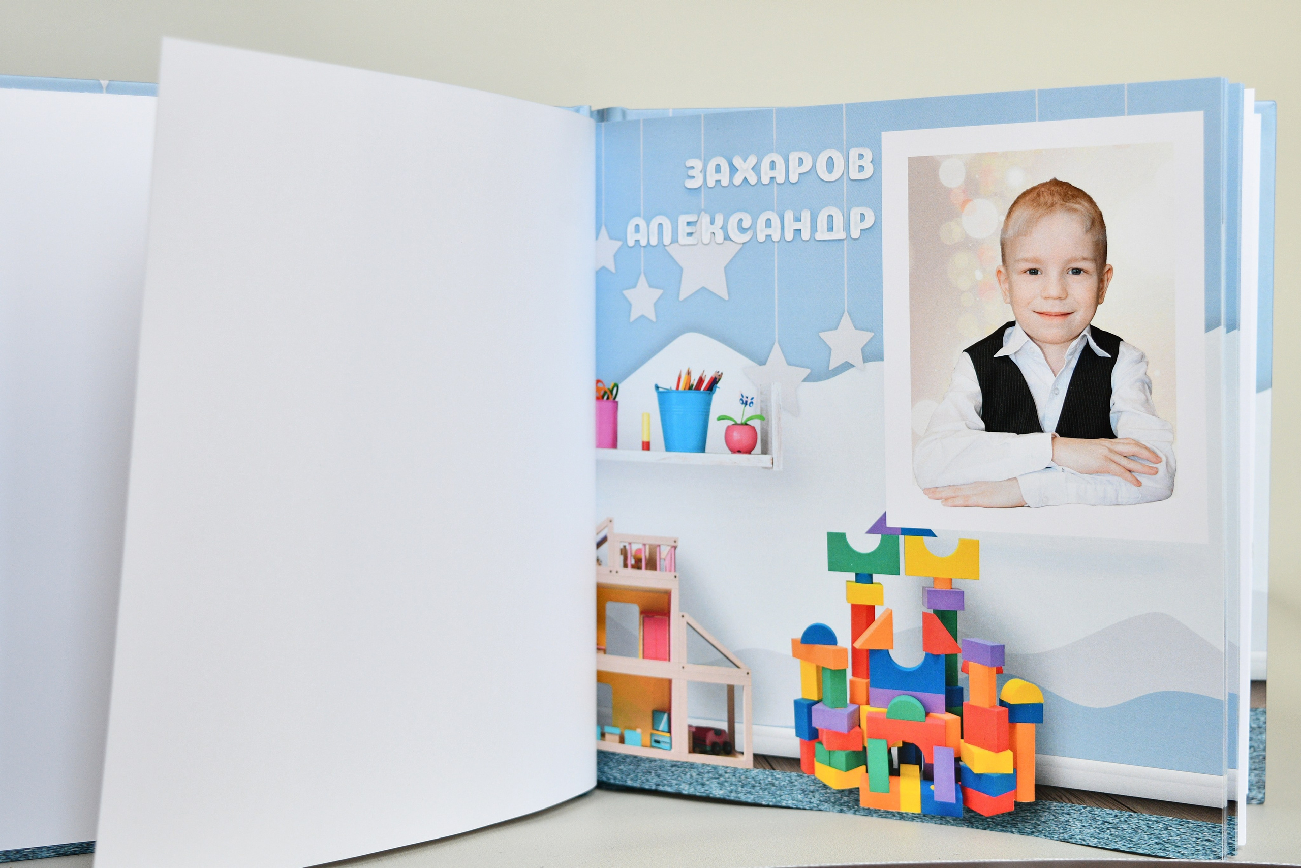 Макет альбома для детского сада. Фотограф в Санкт-Петербурге Ксения Яковчук