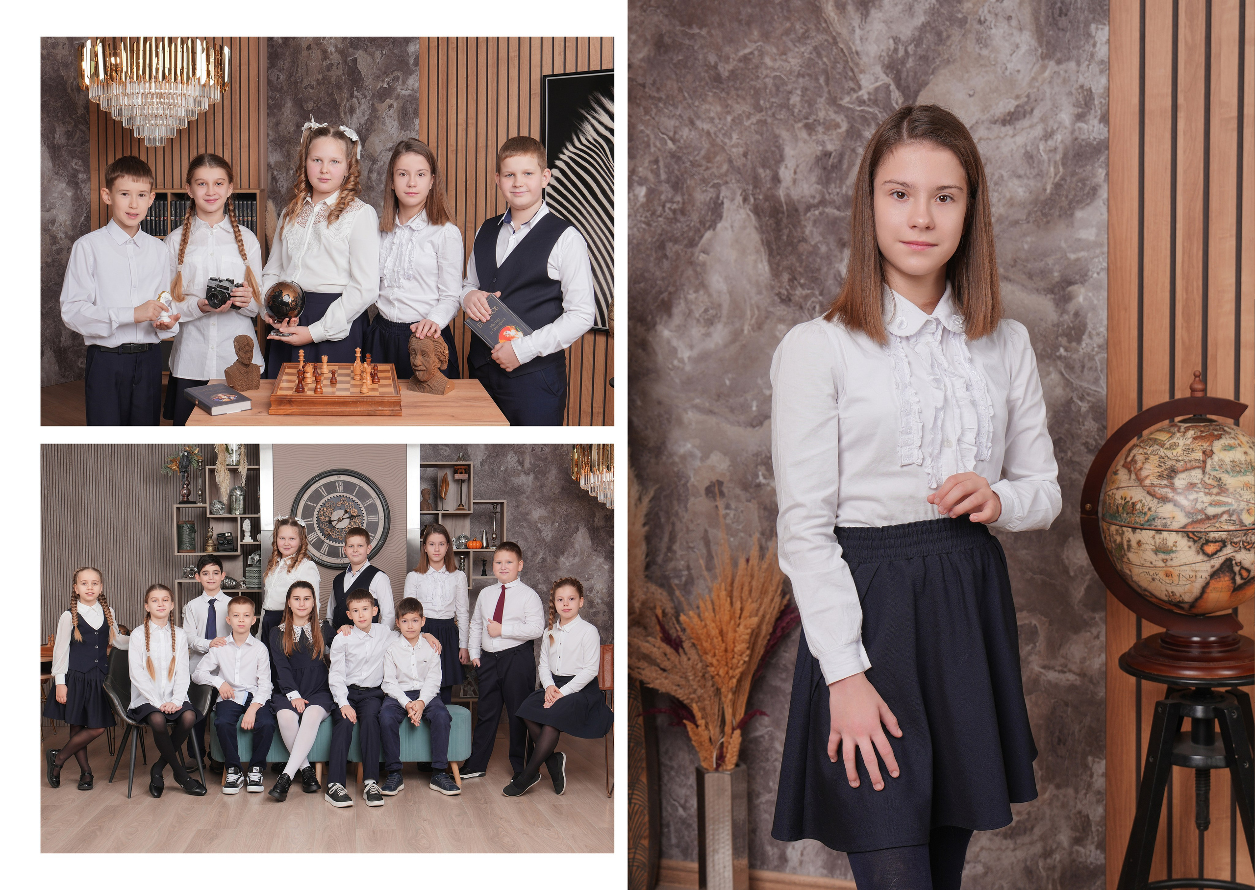 ШКОЛА 100 4 Е. Красивый выпускной альбом в Краснодаре