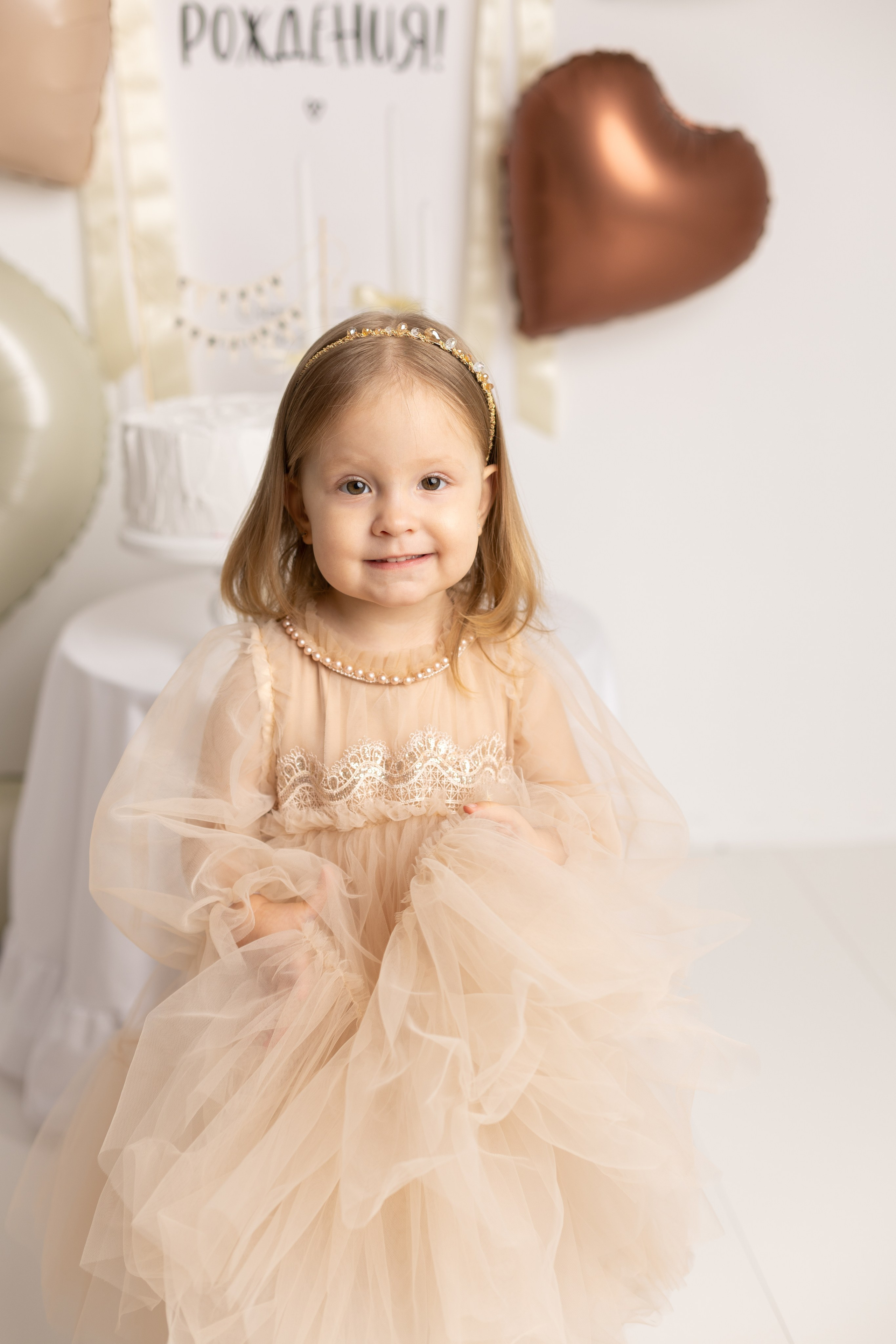 Фотосессия к первому дню рождения. Фотограф новорожденных, детский фотограф в г. Оренбурге Екатерина Козлова