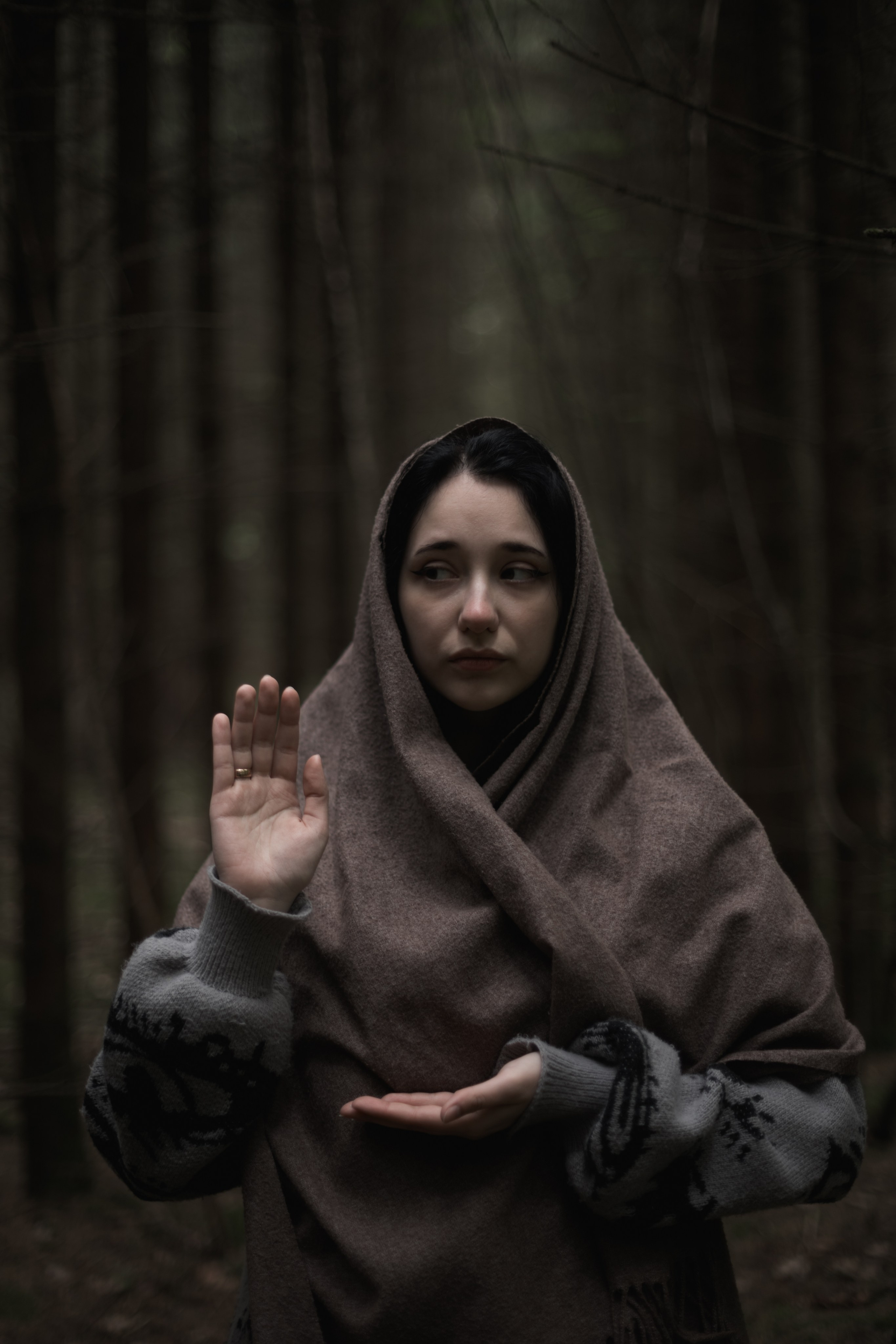 Полина Л — (Лесной массив). — Digital Noise —