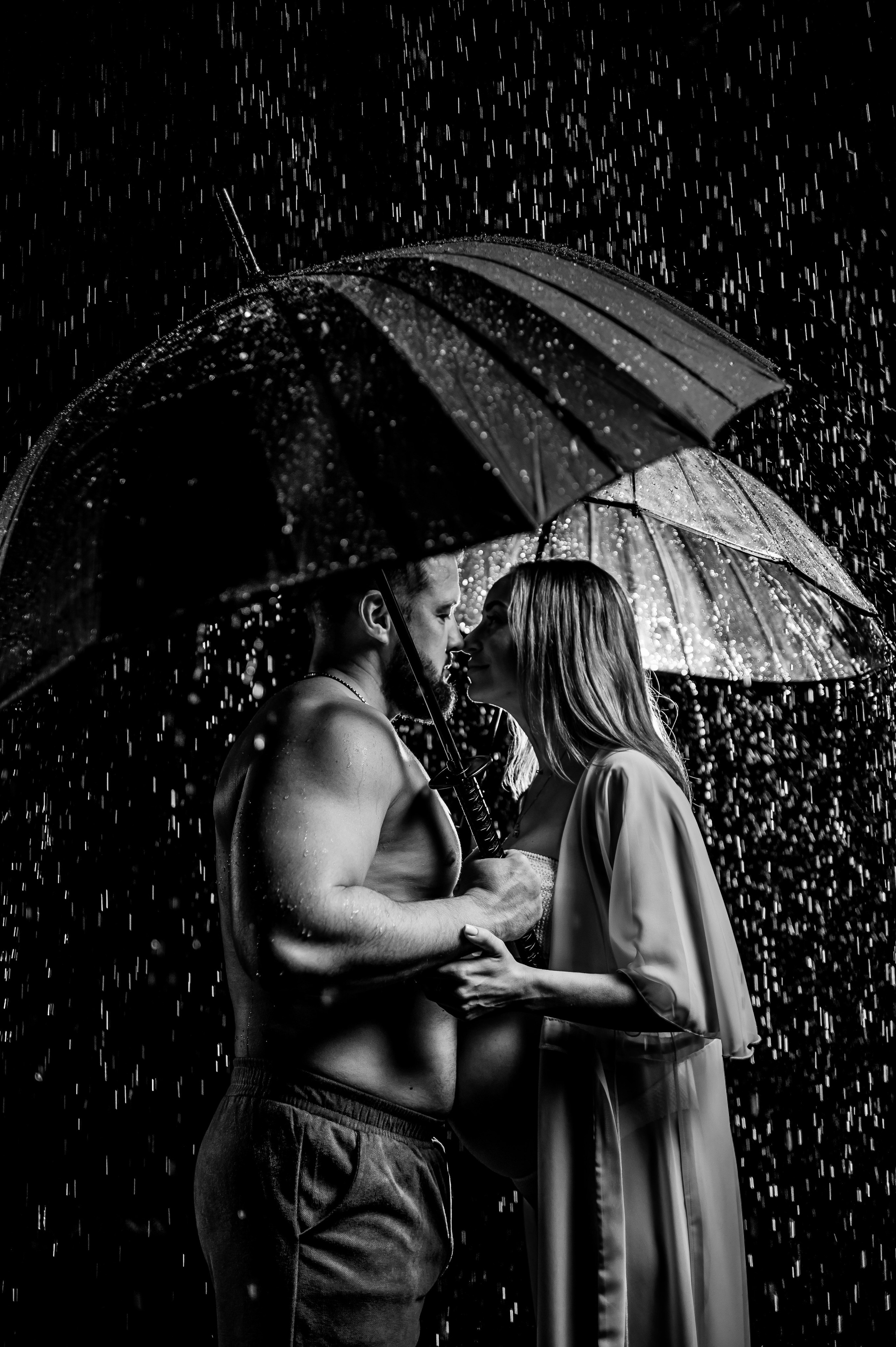 Под дождём. Портретный, семейный и свадебный фотограф в Санкт-Петербурге и в Пушкине Ширяев Денис