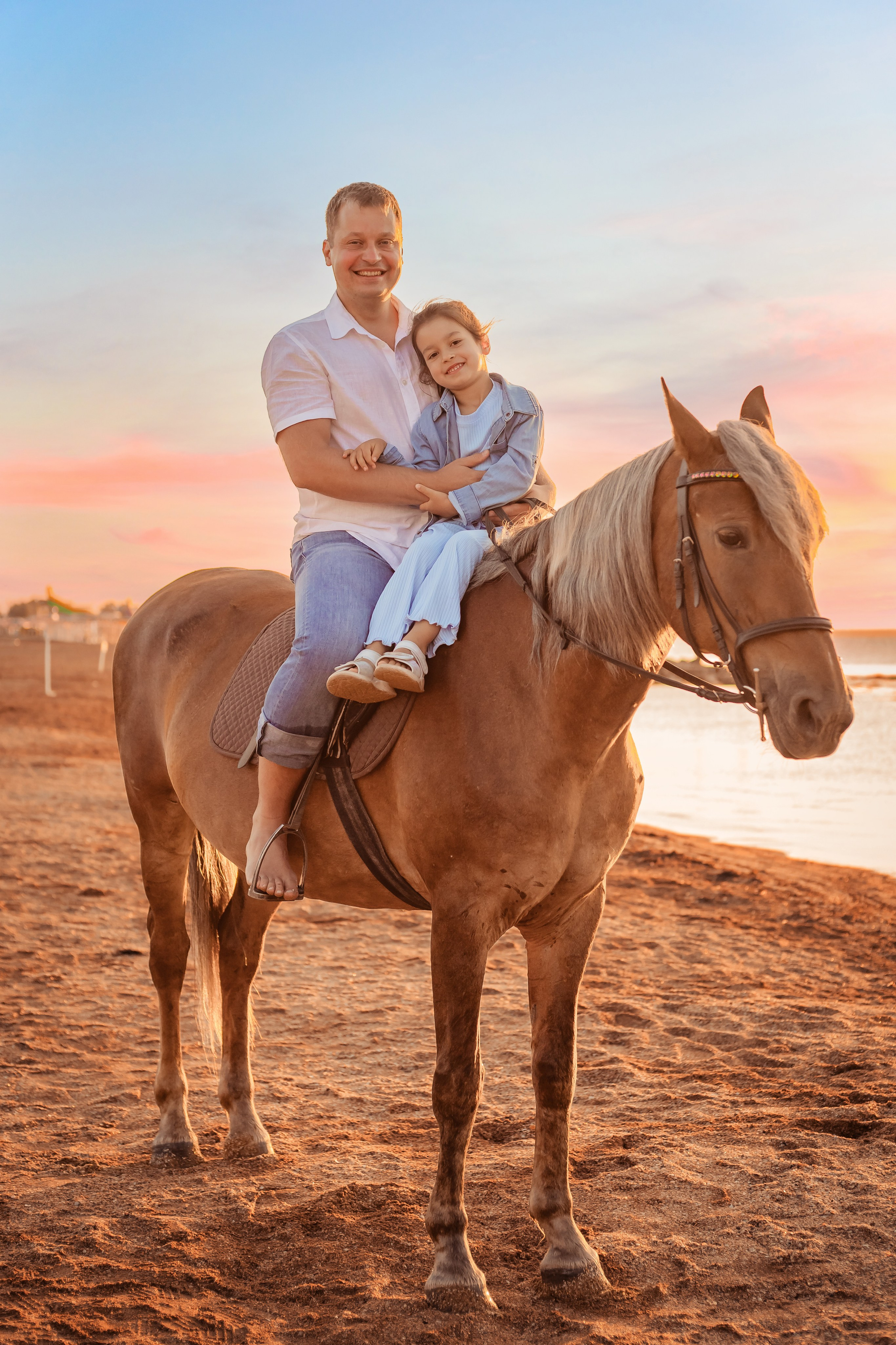 Фотосессия на море с лошадью. Фотограф в Феодосии Наталья Булгакова