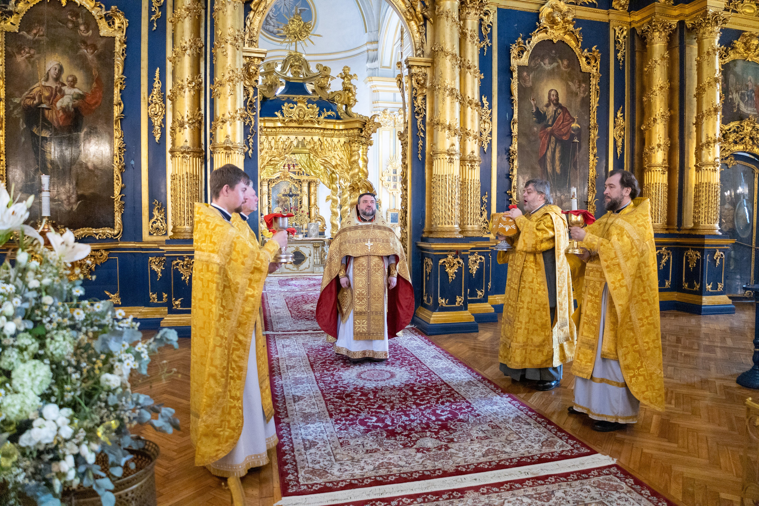 НЕДЕЛЯ 2-Я ПО ПЯТИДЕСЯТНИЦЕ. ВСЕХ СВЯТЫХ, В ЗЕМЛЕ РУССКОЙ ПРОСИЯВШИХ. НИКОЛО-БОГОЯВЛЕНСКИЙ МОРСКОЙ СОБОР